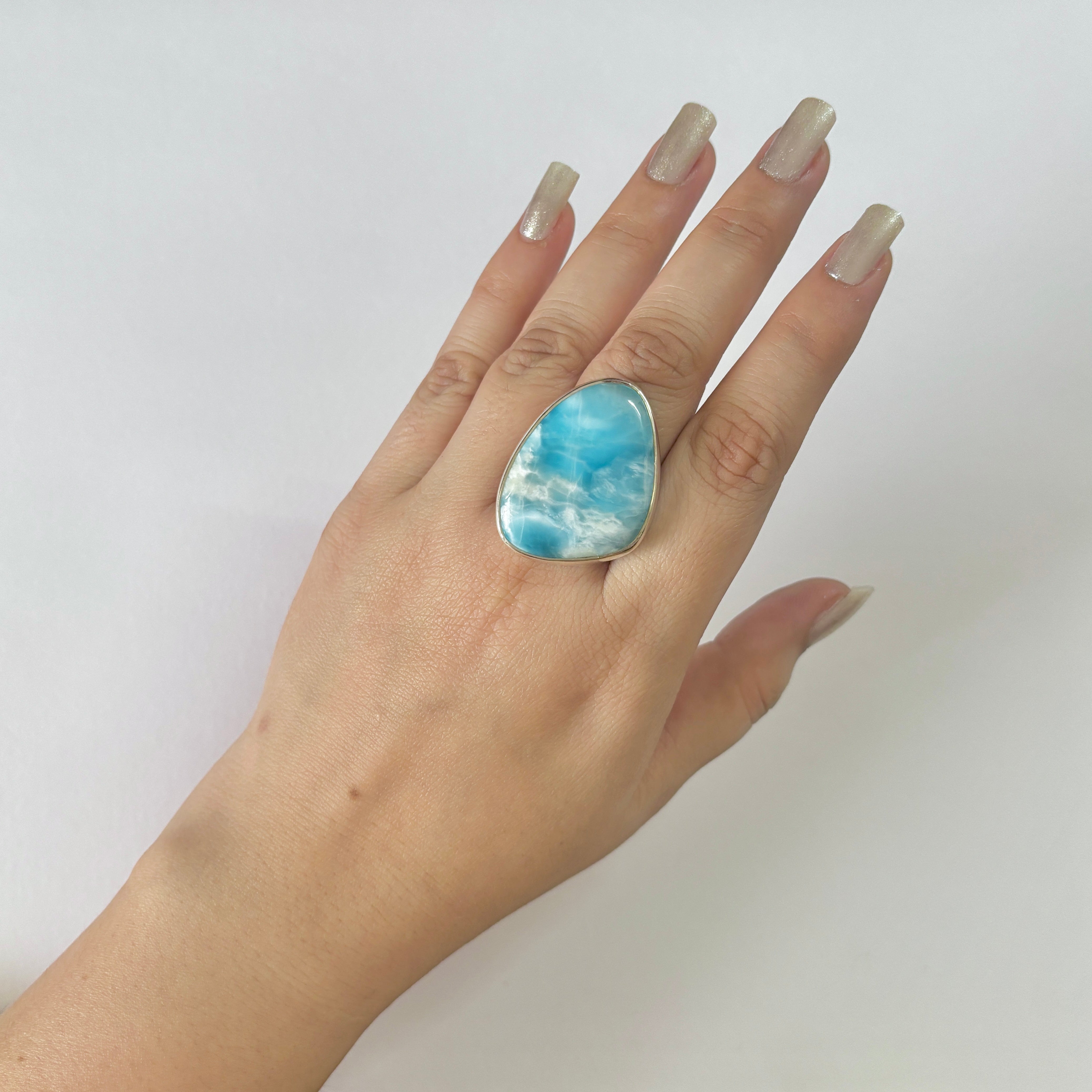 Larimar Ring-(LAR-2-185)