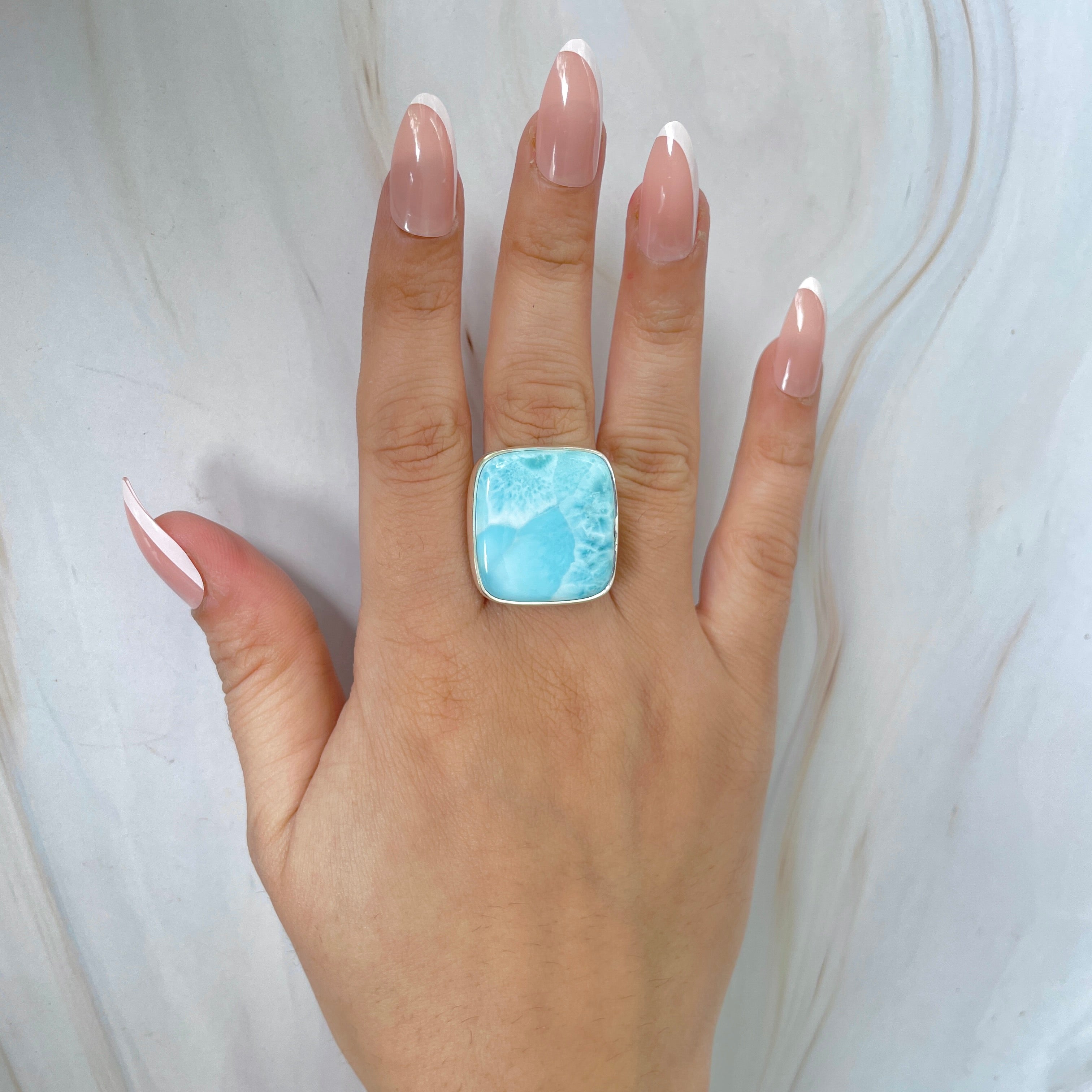 Larimar Ring-(LAR-2-207)