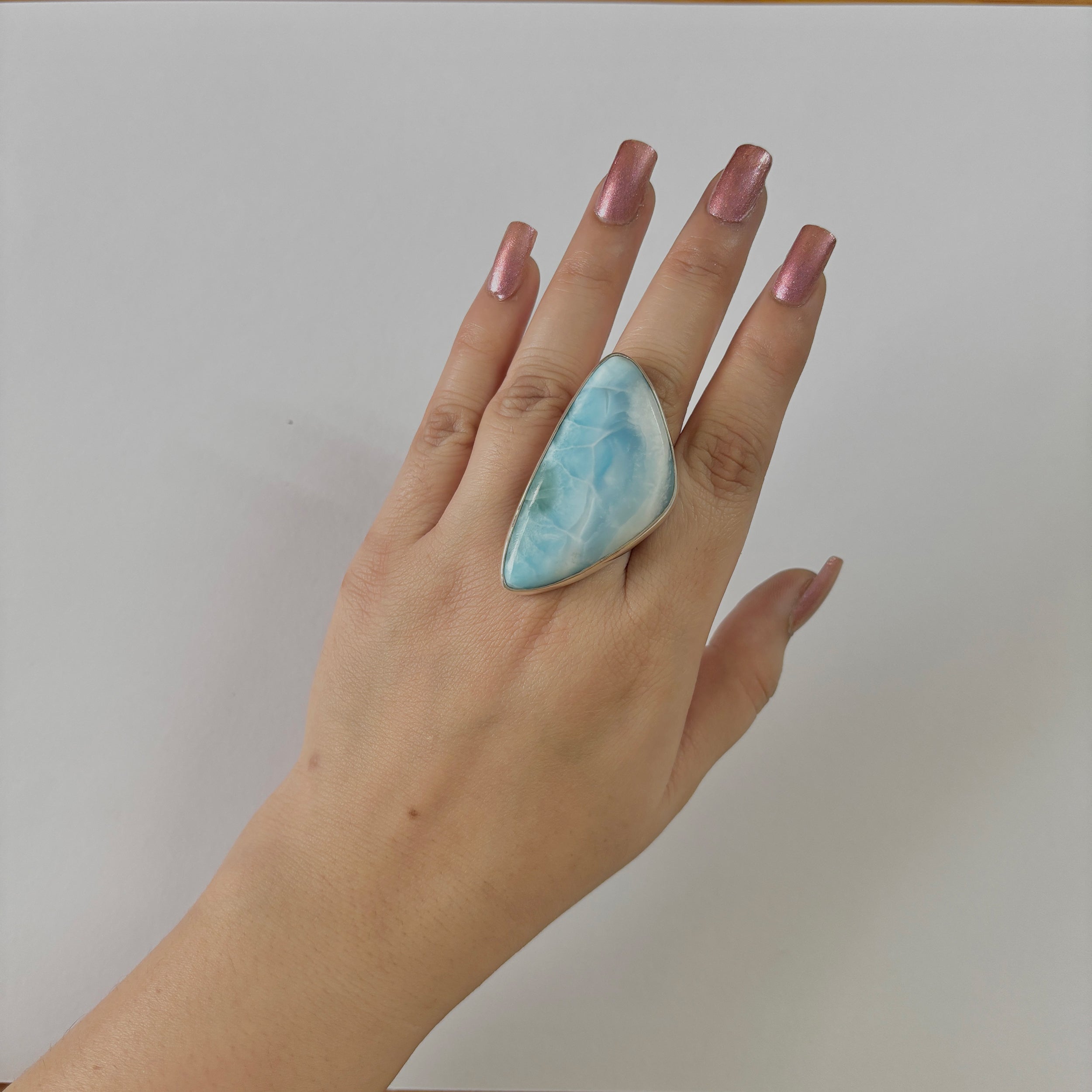 Larimar Ring-(LAR-2-220)