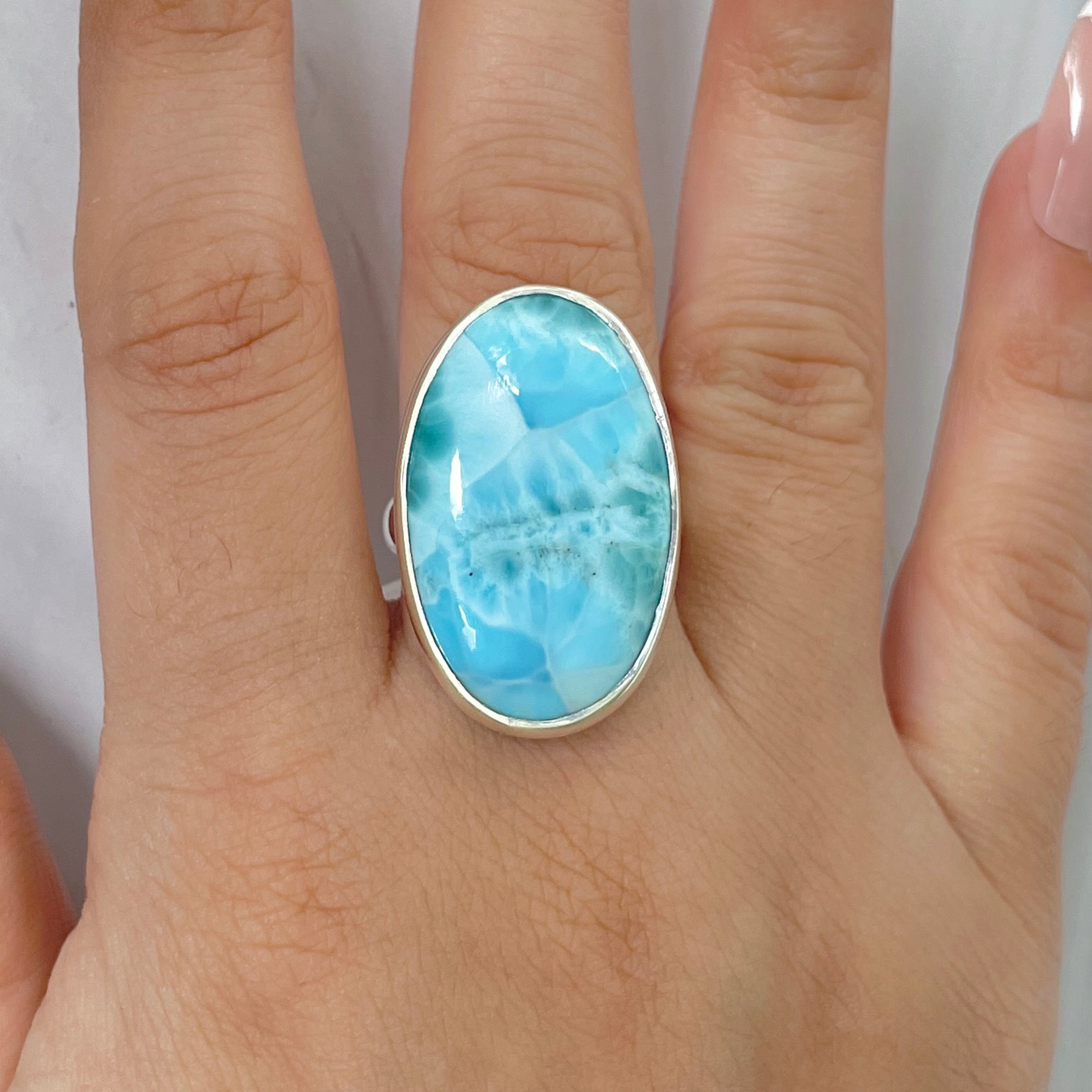 Larimar Ring-(LAR-2-249)
