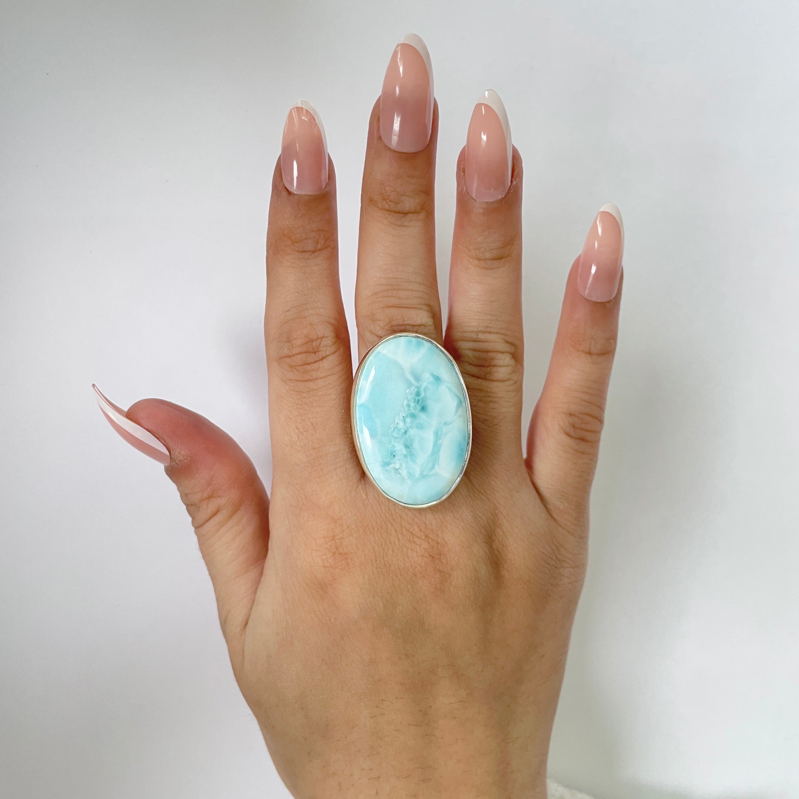 Larimar Ring-(LAR-2-256)