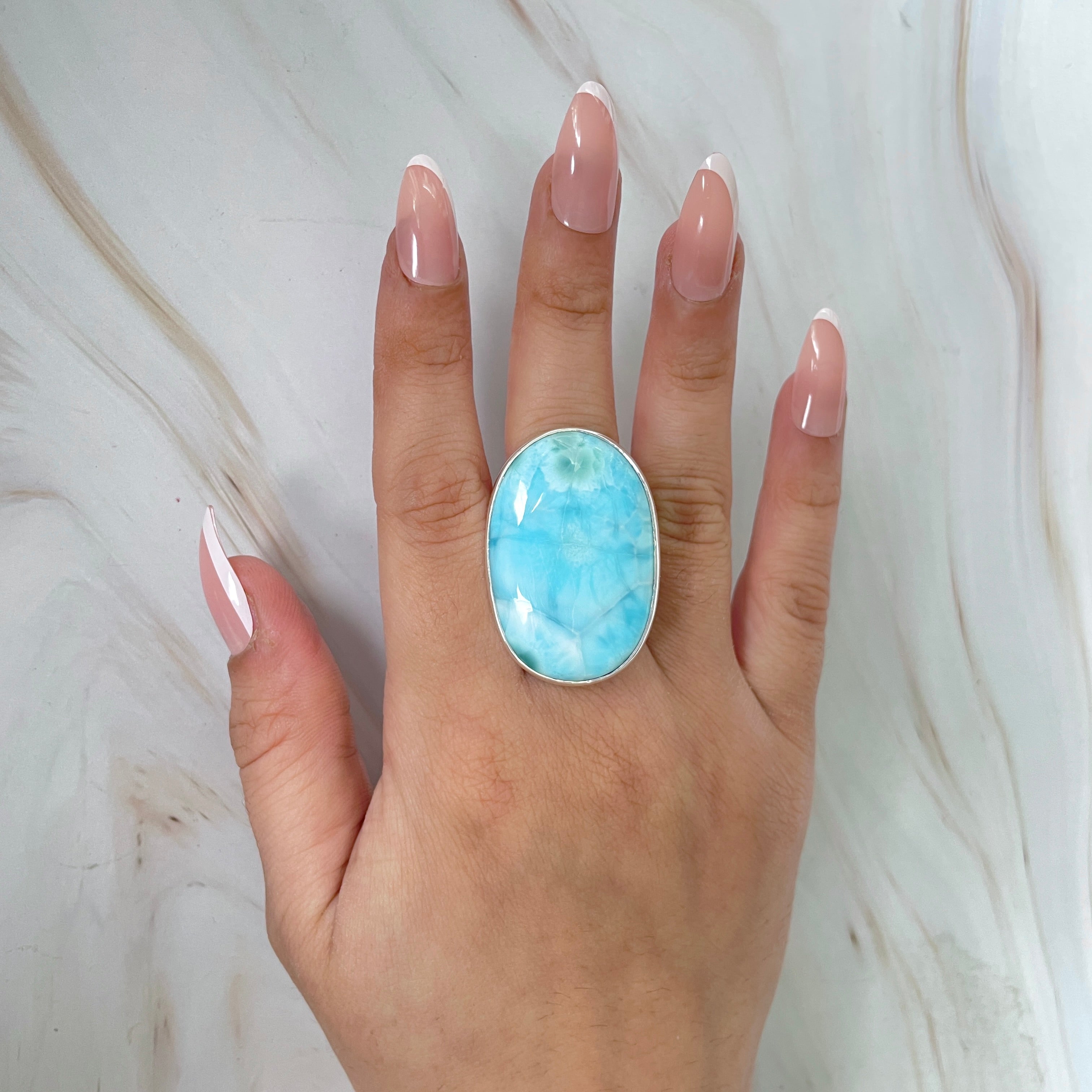 Larimar Ring-(LAR-2-273)