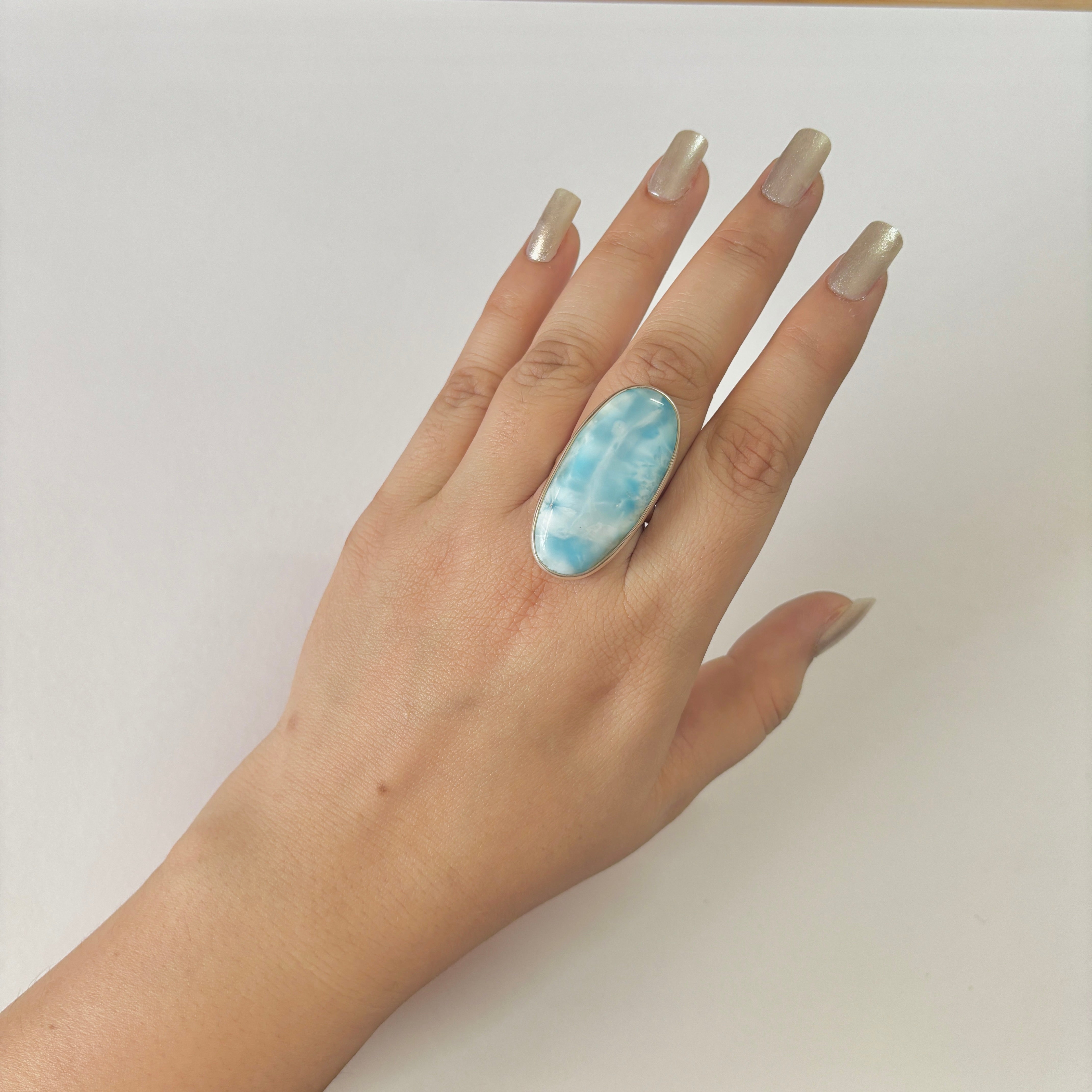 Larimar Ring-(LAR-2-285)