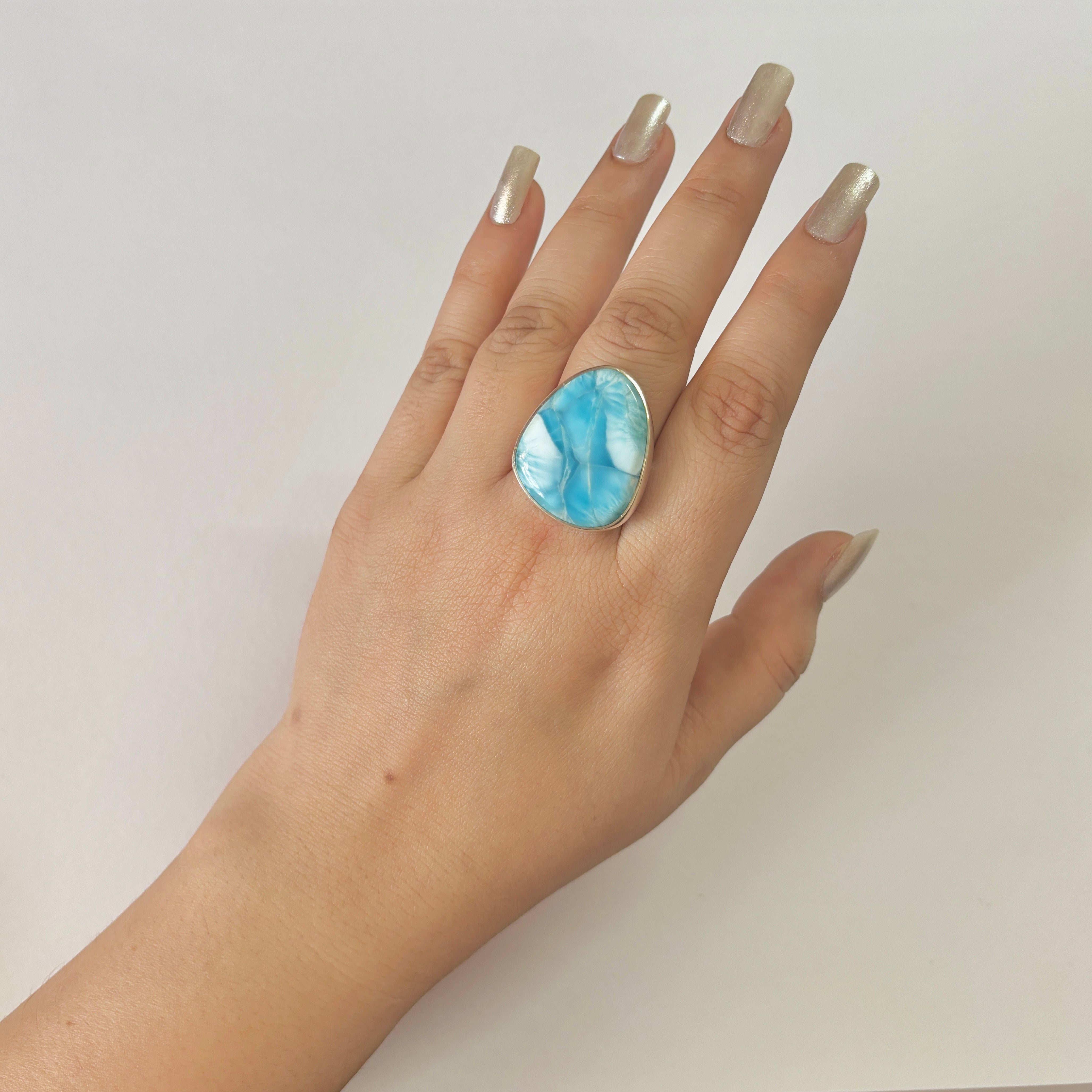 Larimar Ring-(LAR-2-287)