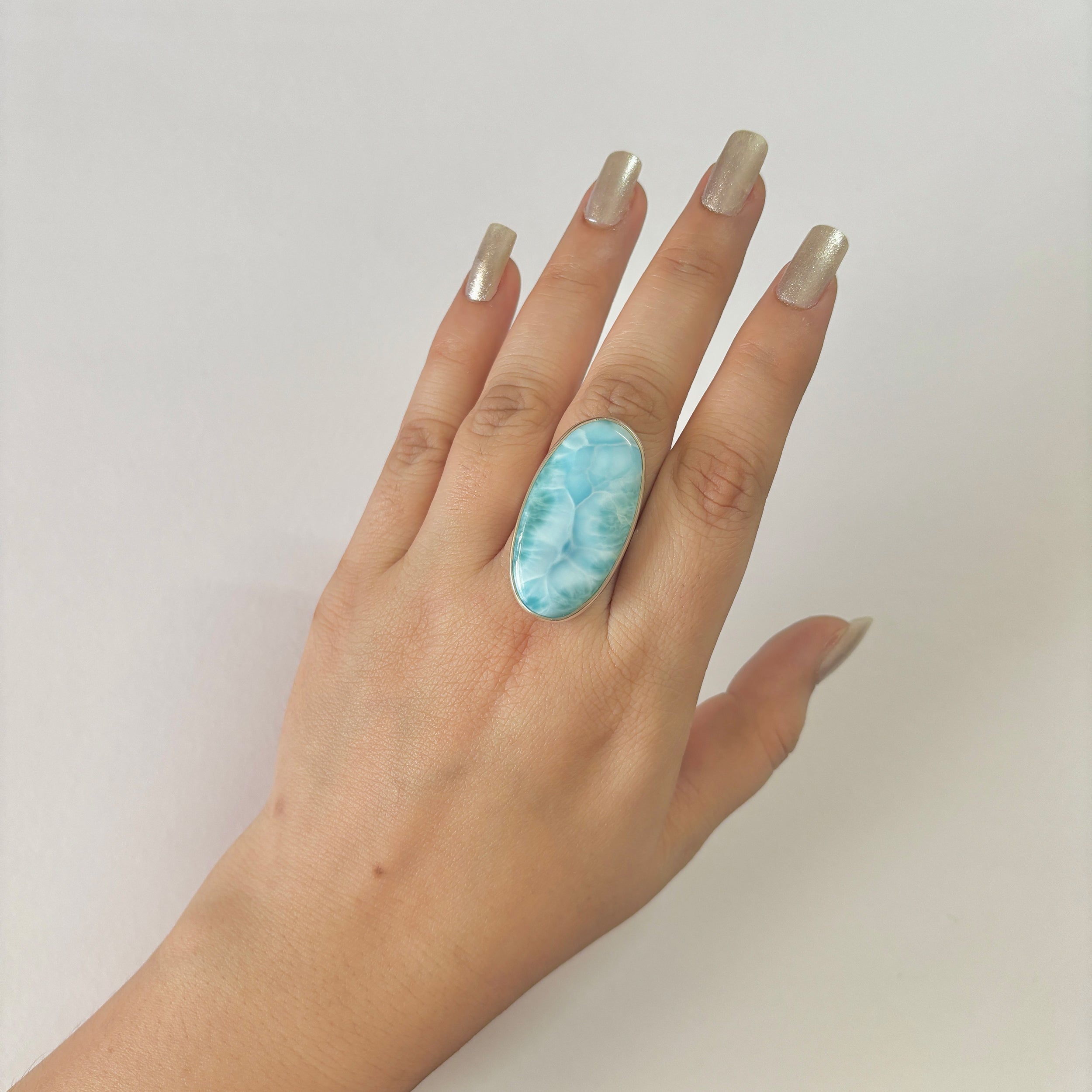 Larimar Ring-(LAR-2-290)