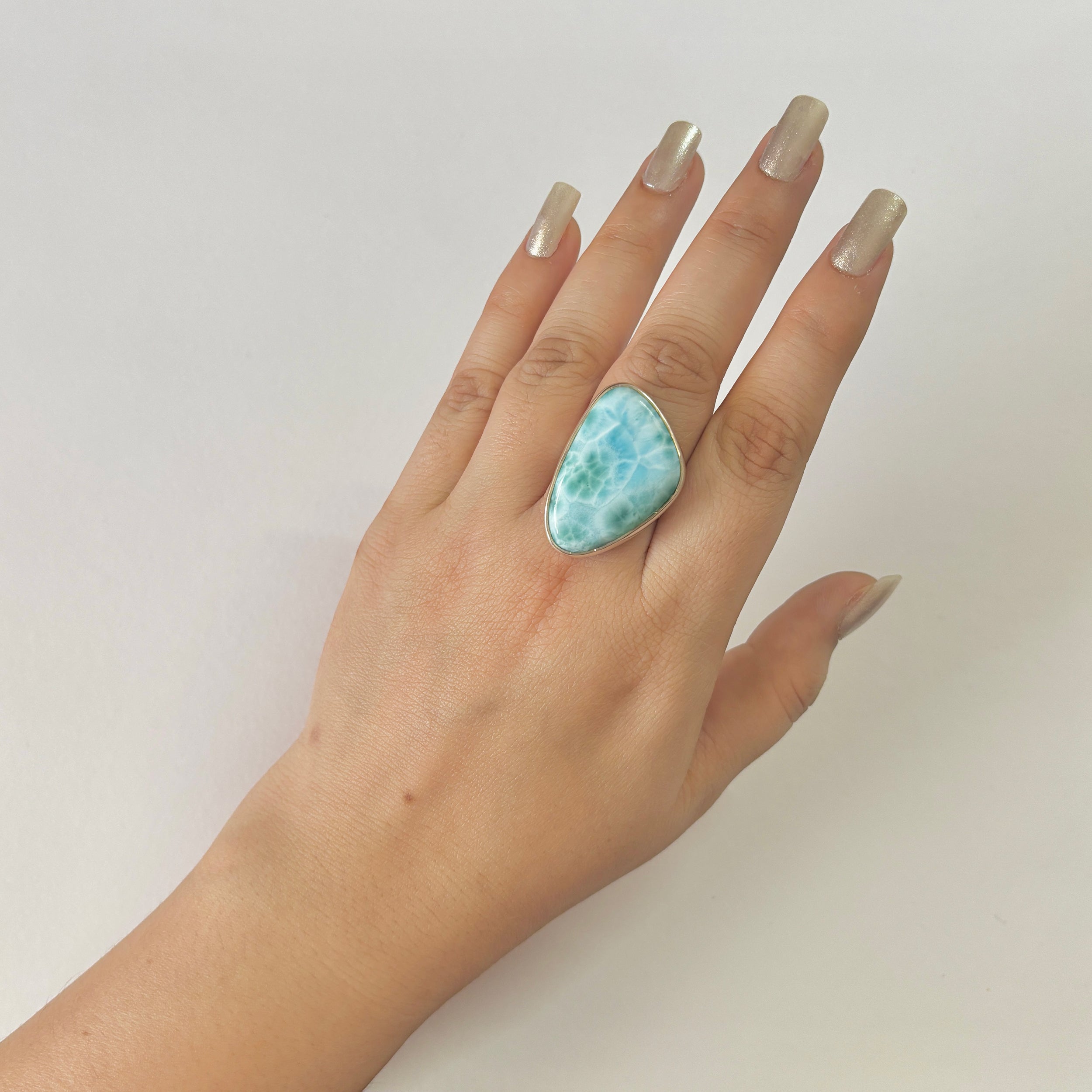 Larimar Ring-(LAR-2-295)
