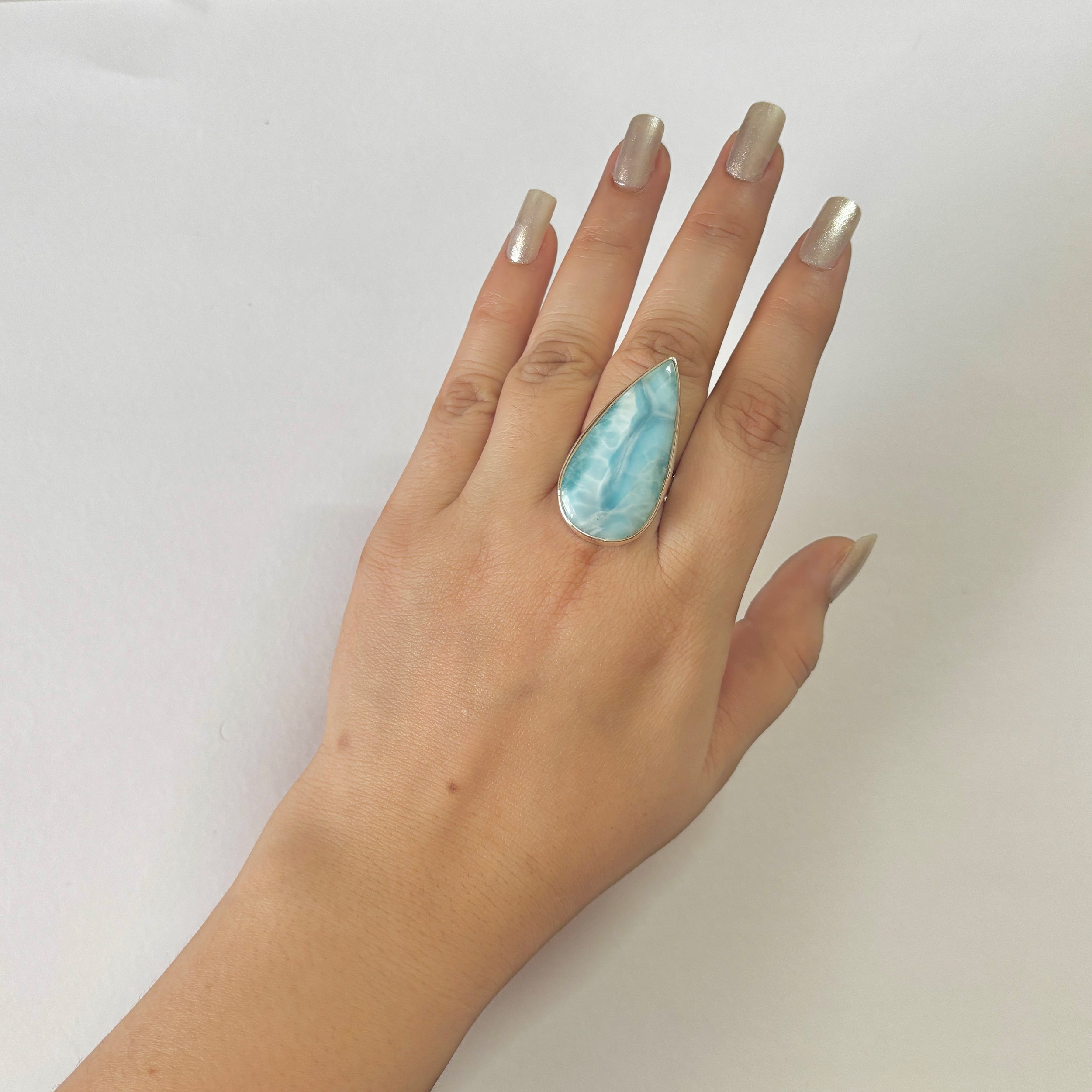 Larimar Ring-(LAR-2-299)