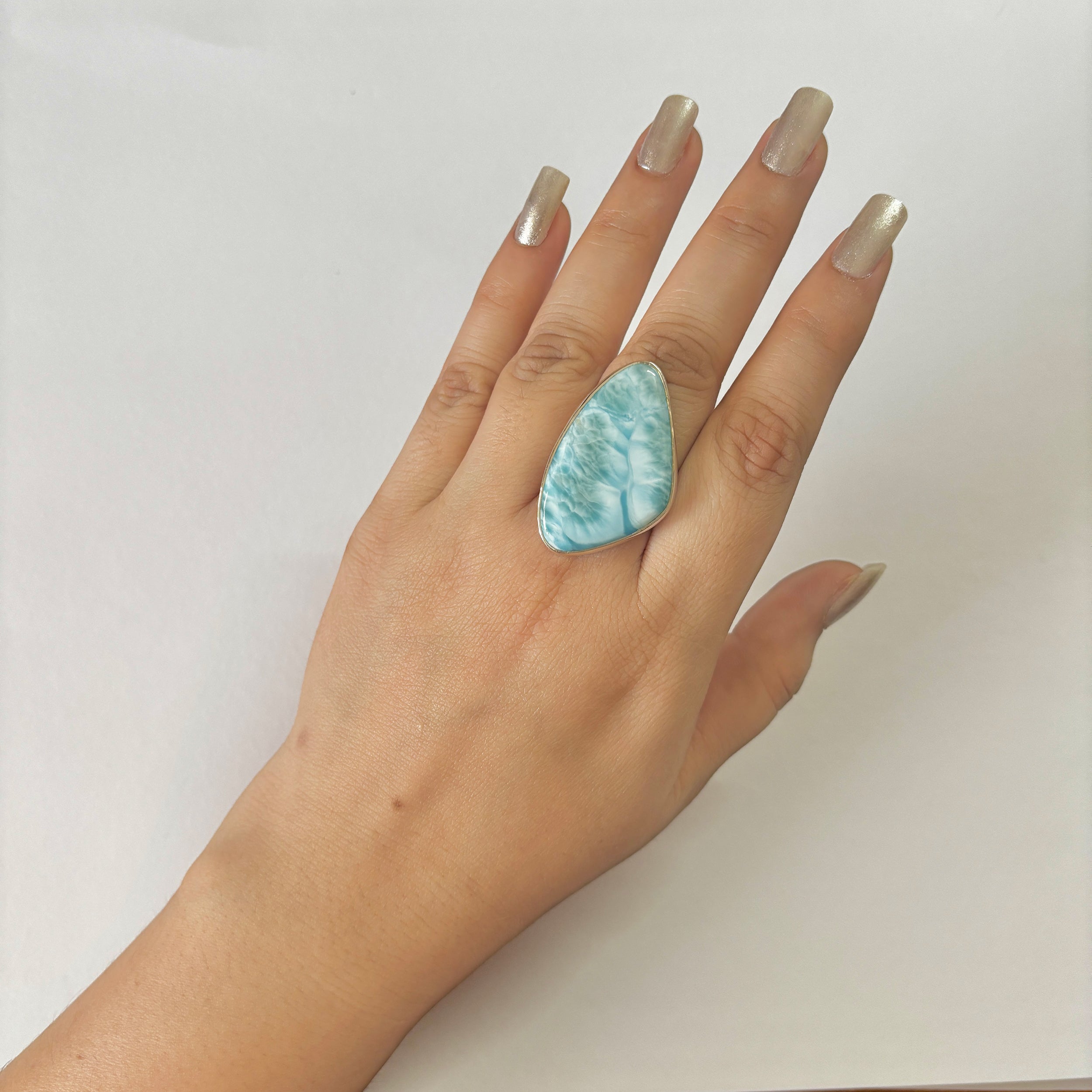 Larimar Ring-(LAR-2-301)