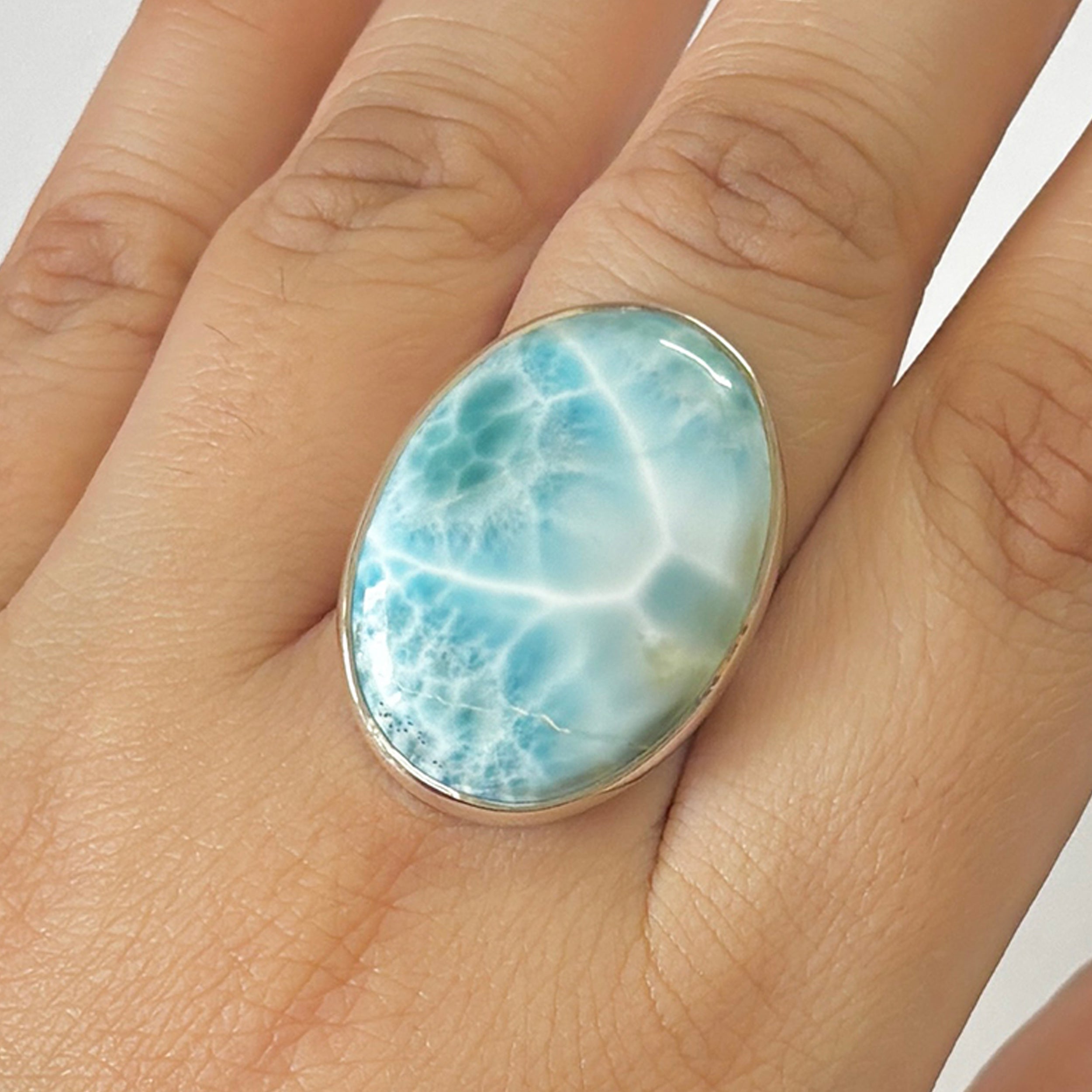Larimar Ring-(LAR-2-307)