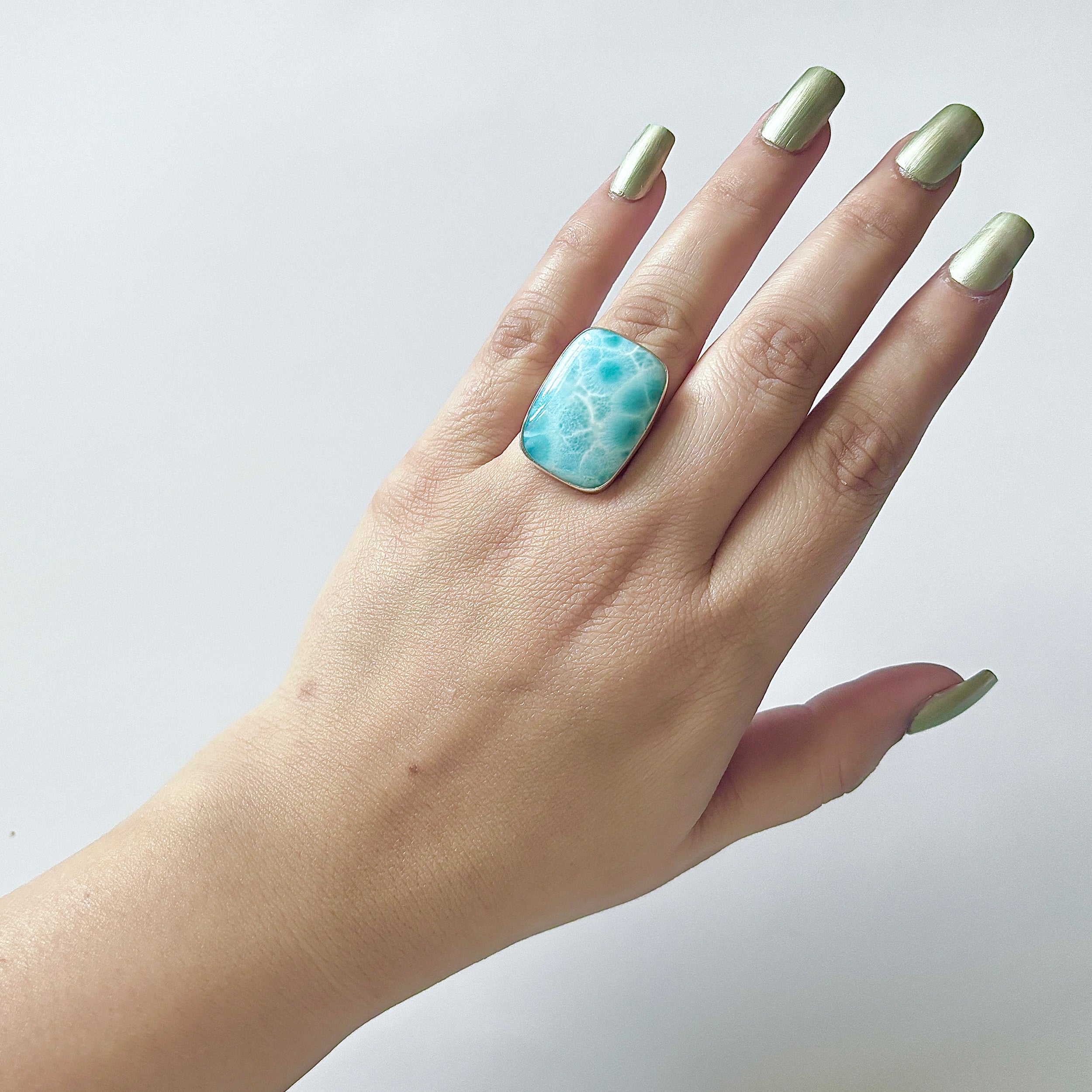 Larimar Ring-(LAR-2-57)