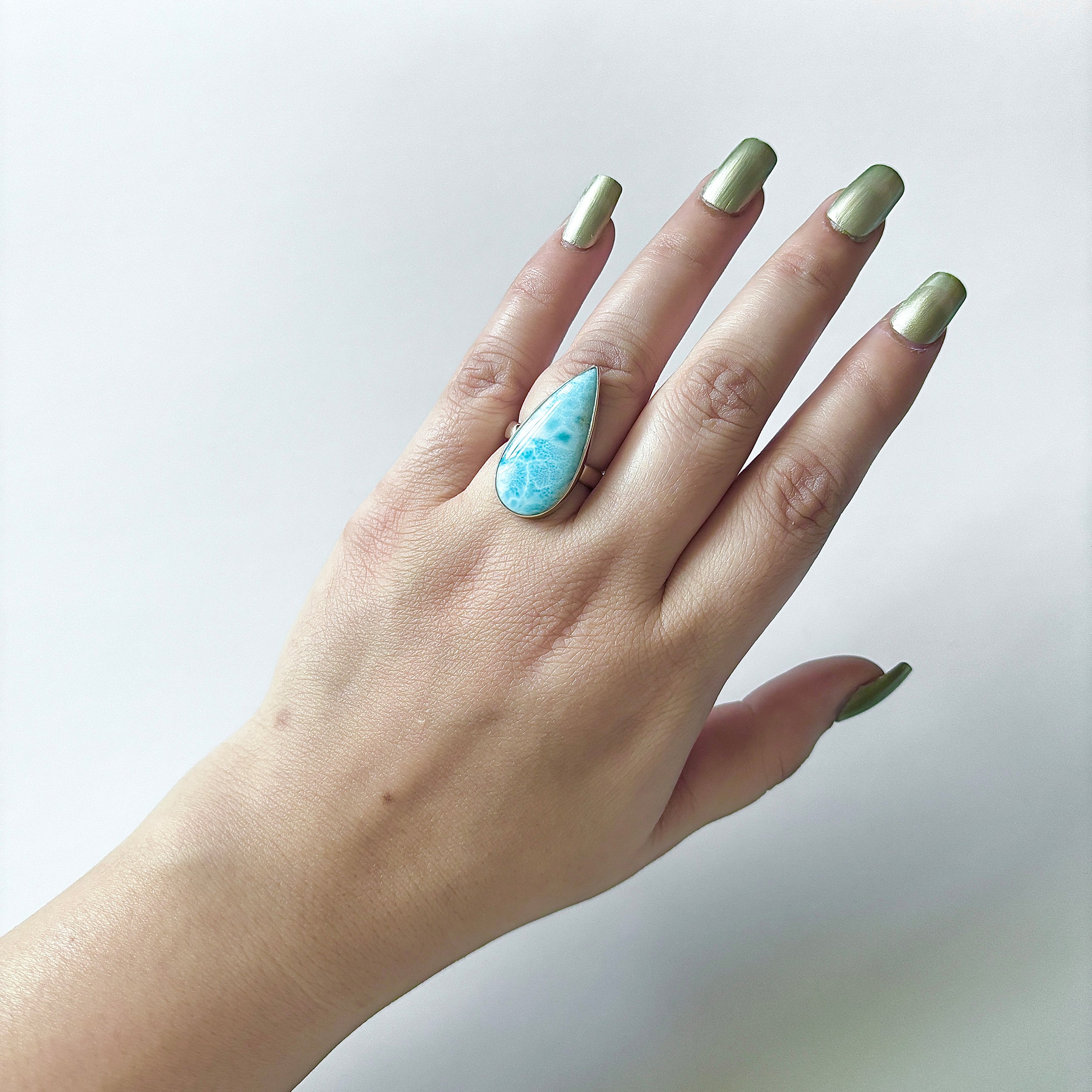 Larimar Ring-(LAR-2-58)