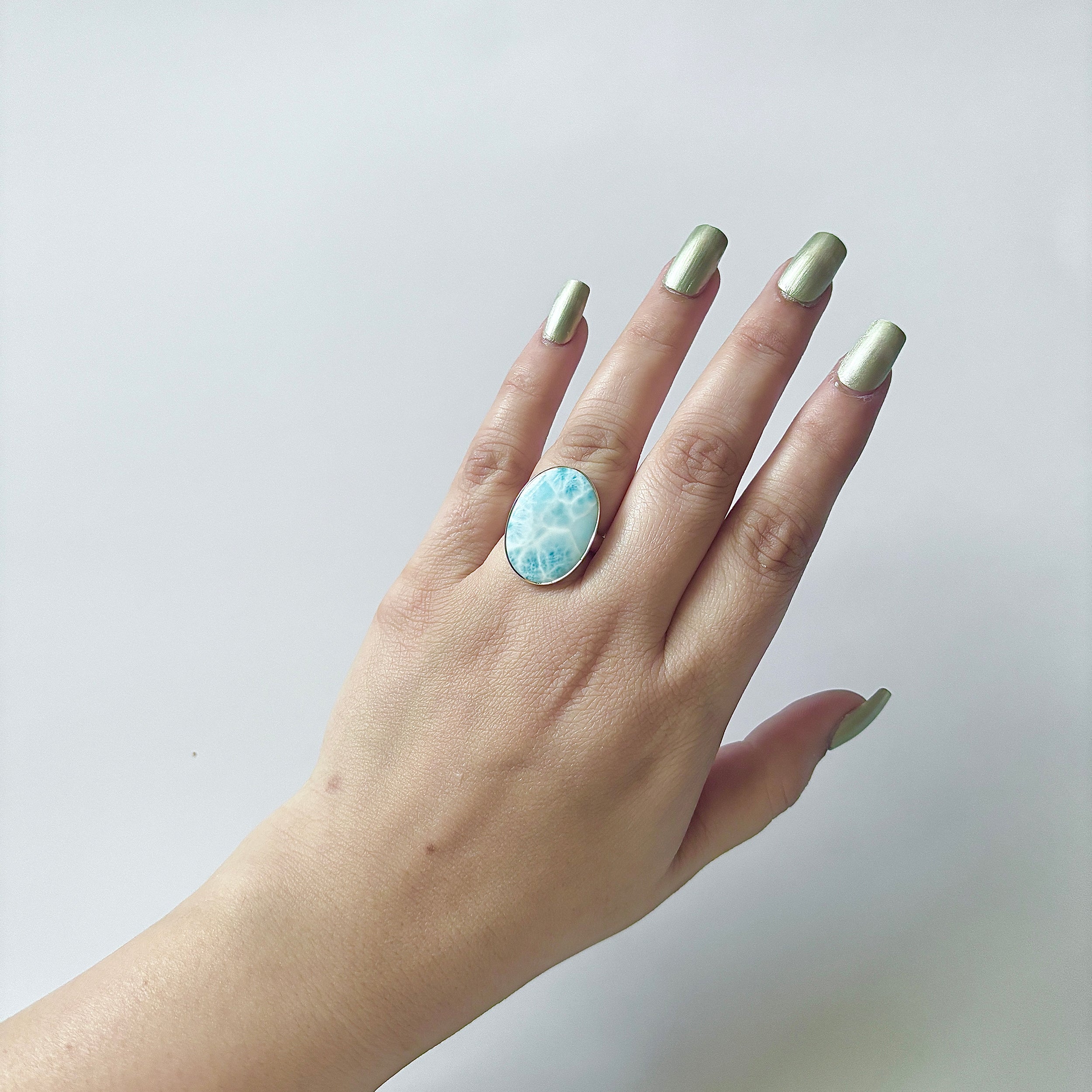 Larimar Ring-(LAR-2-60)