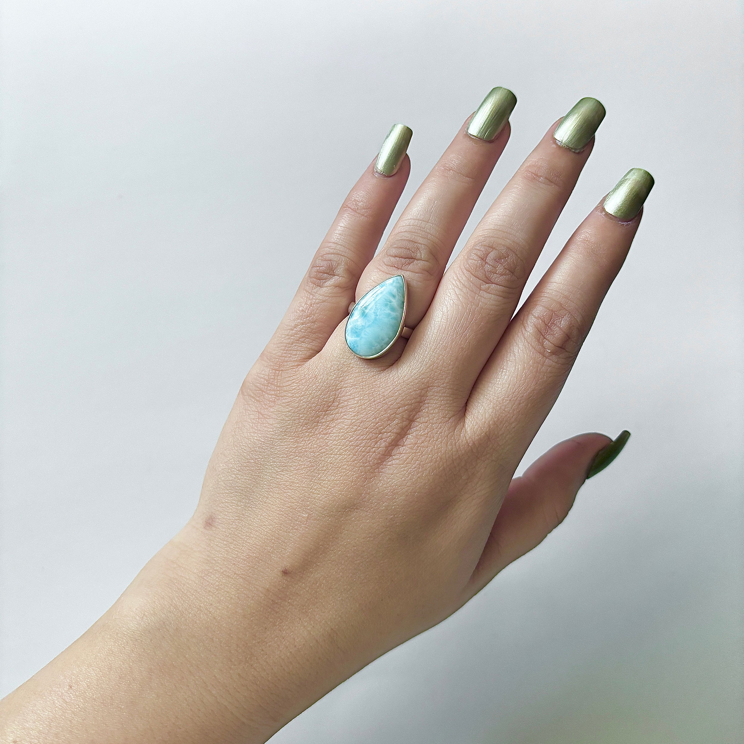 Larimar Ring-(LAR-2-61)