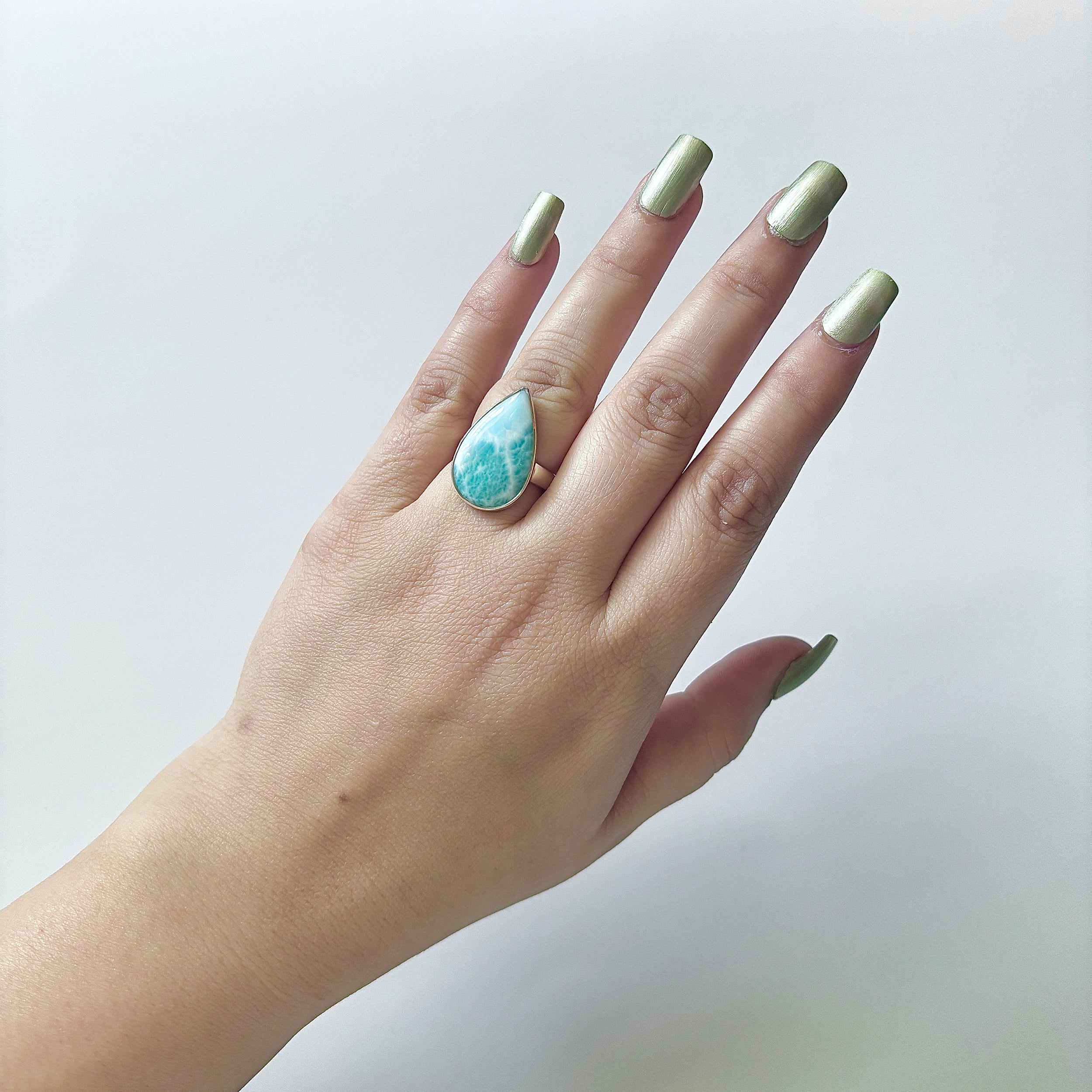 Larimar Ring-(LAR-2-62)