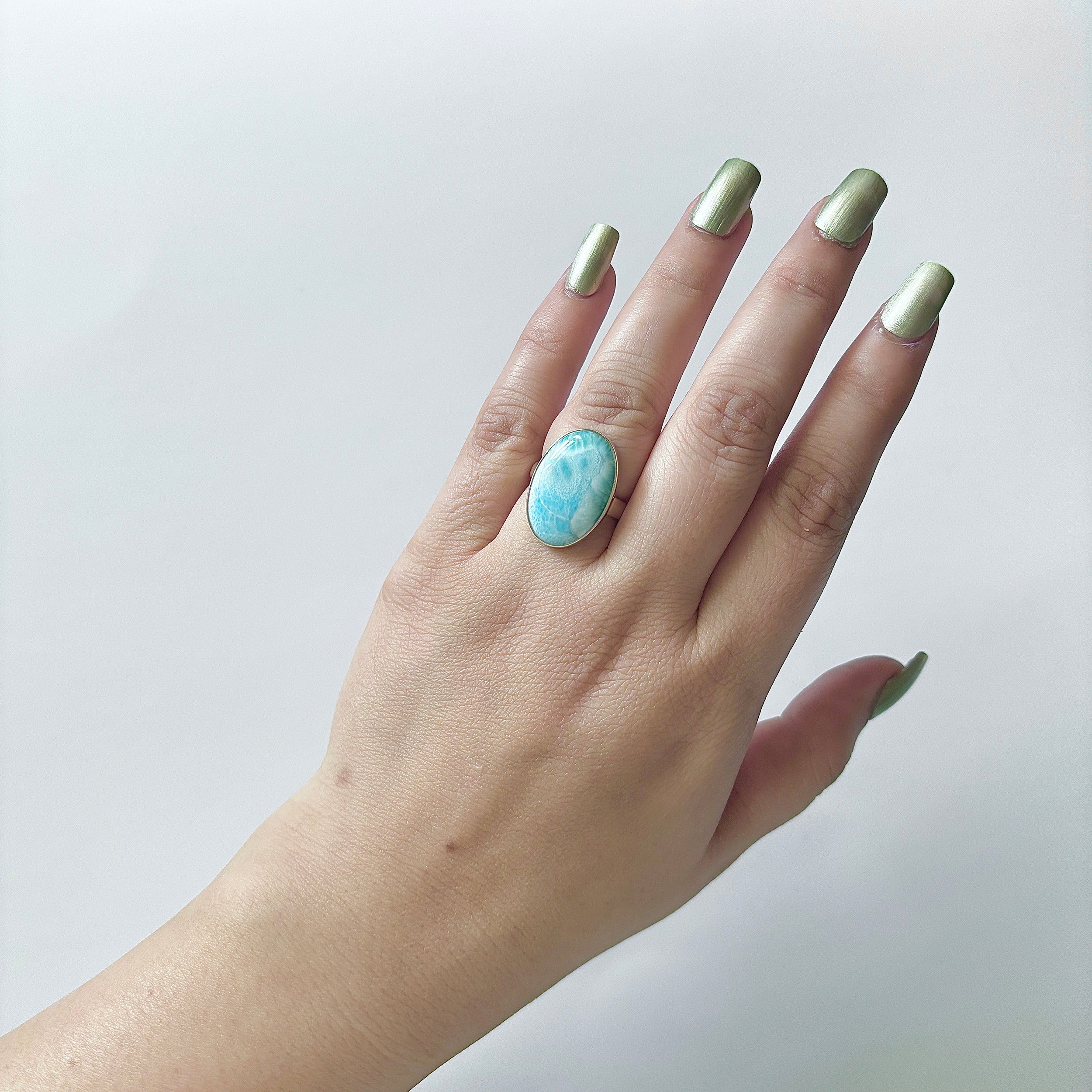 Larimar Ring-(LAR-2-65)