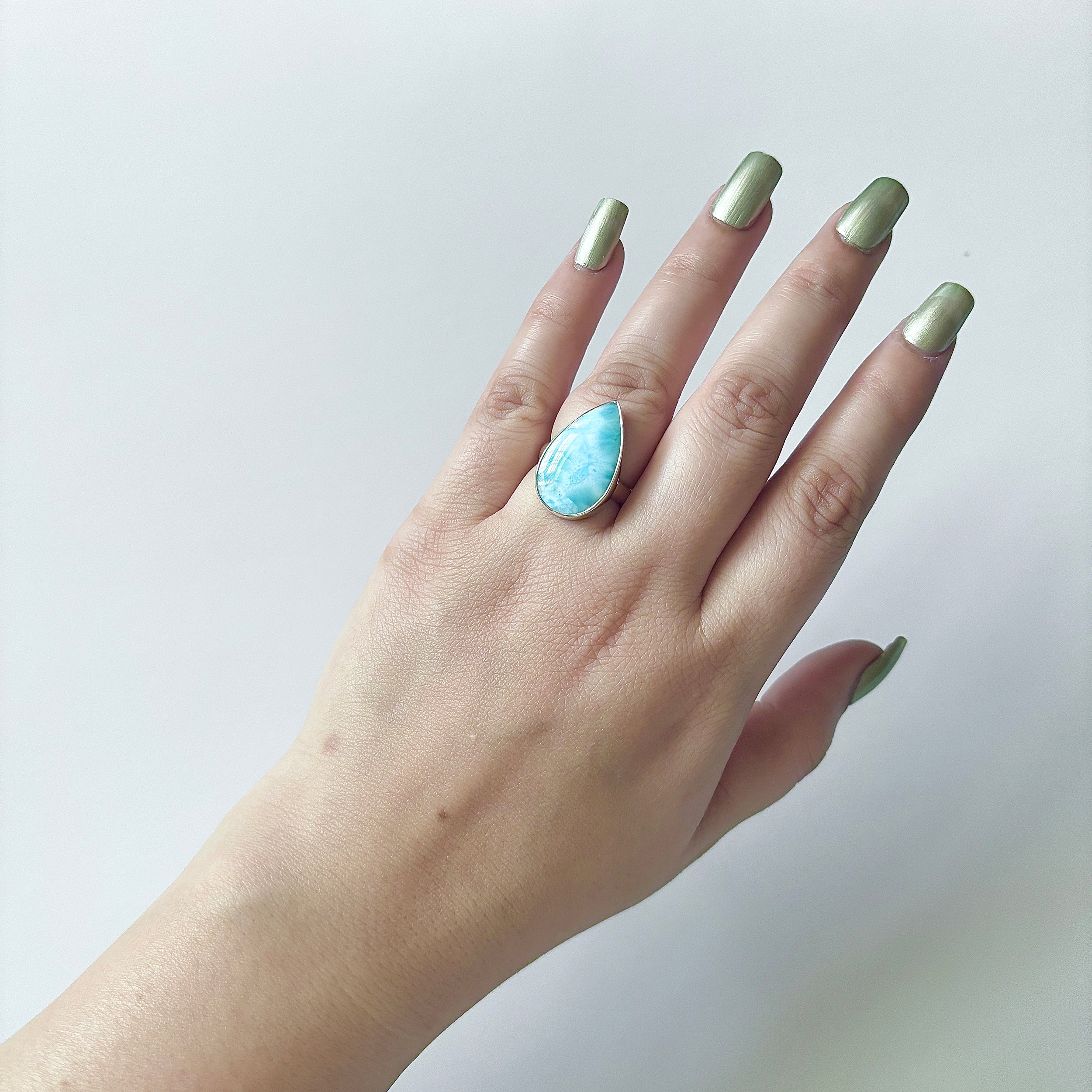 Larimar Ring-(LAR-2-67)
