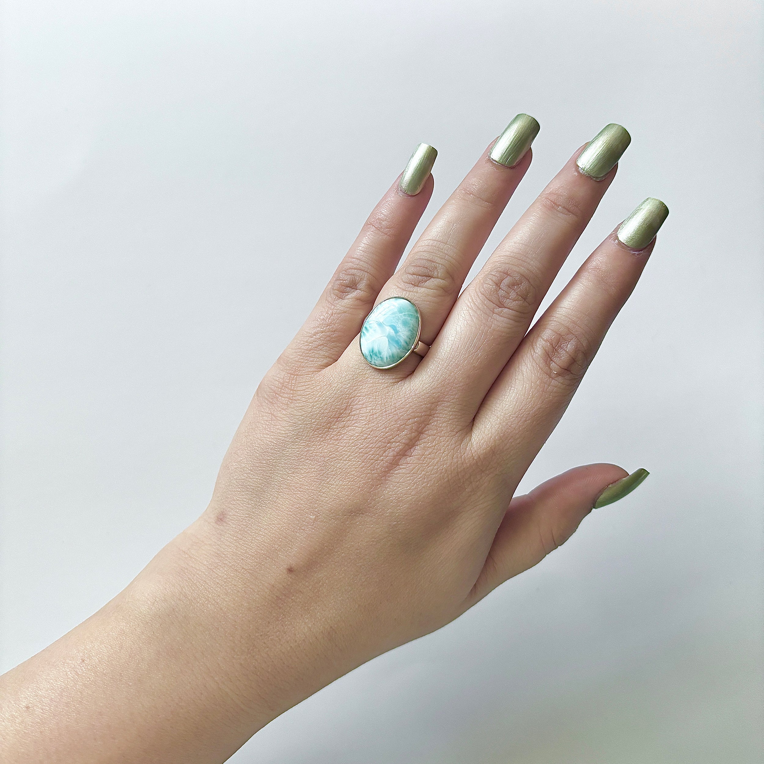 Larimar Ring-(LAR-2-71)