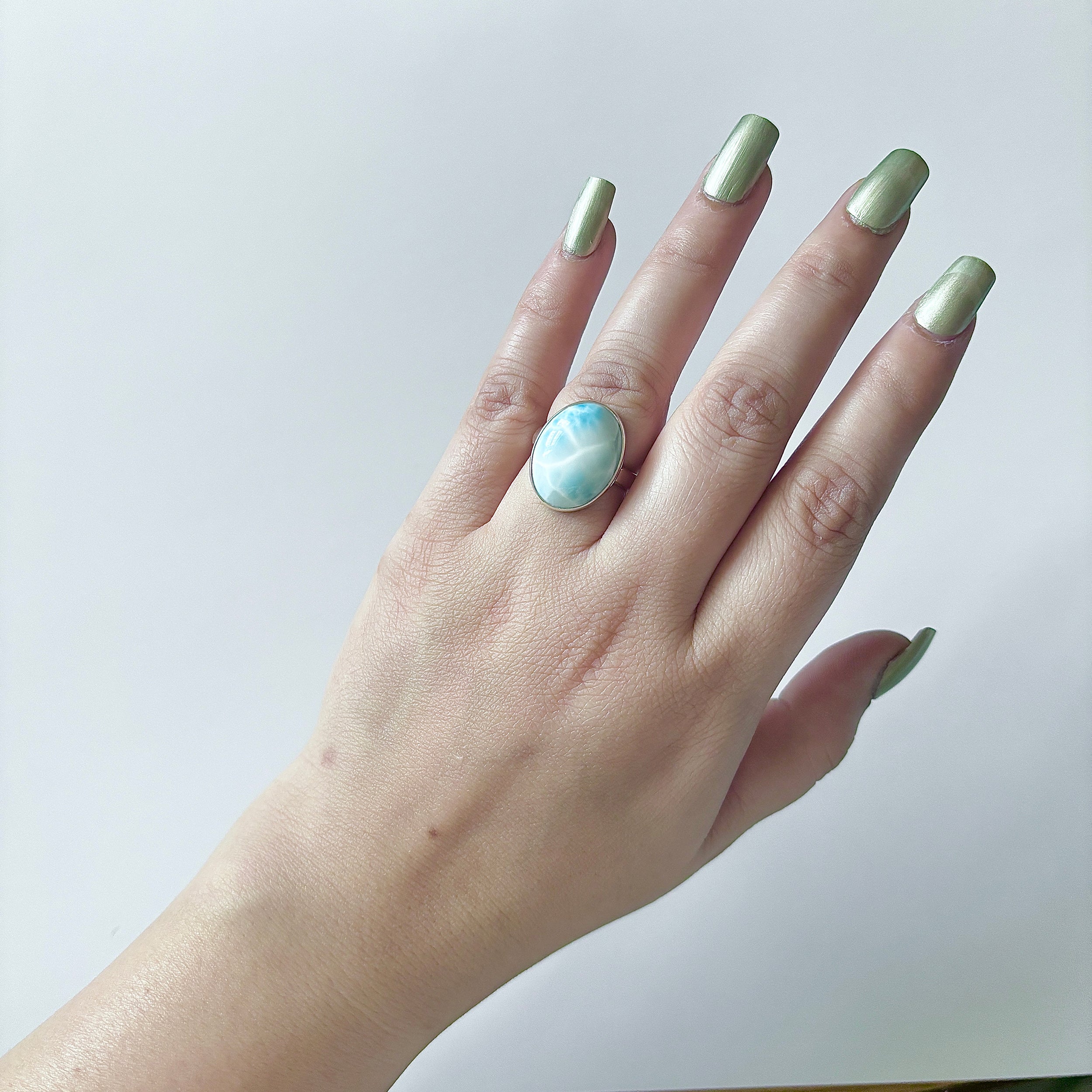 Larimar Ring-(LAR-2-72)