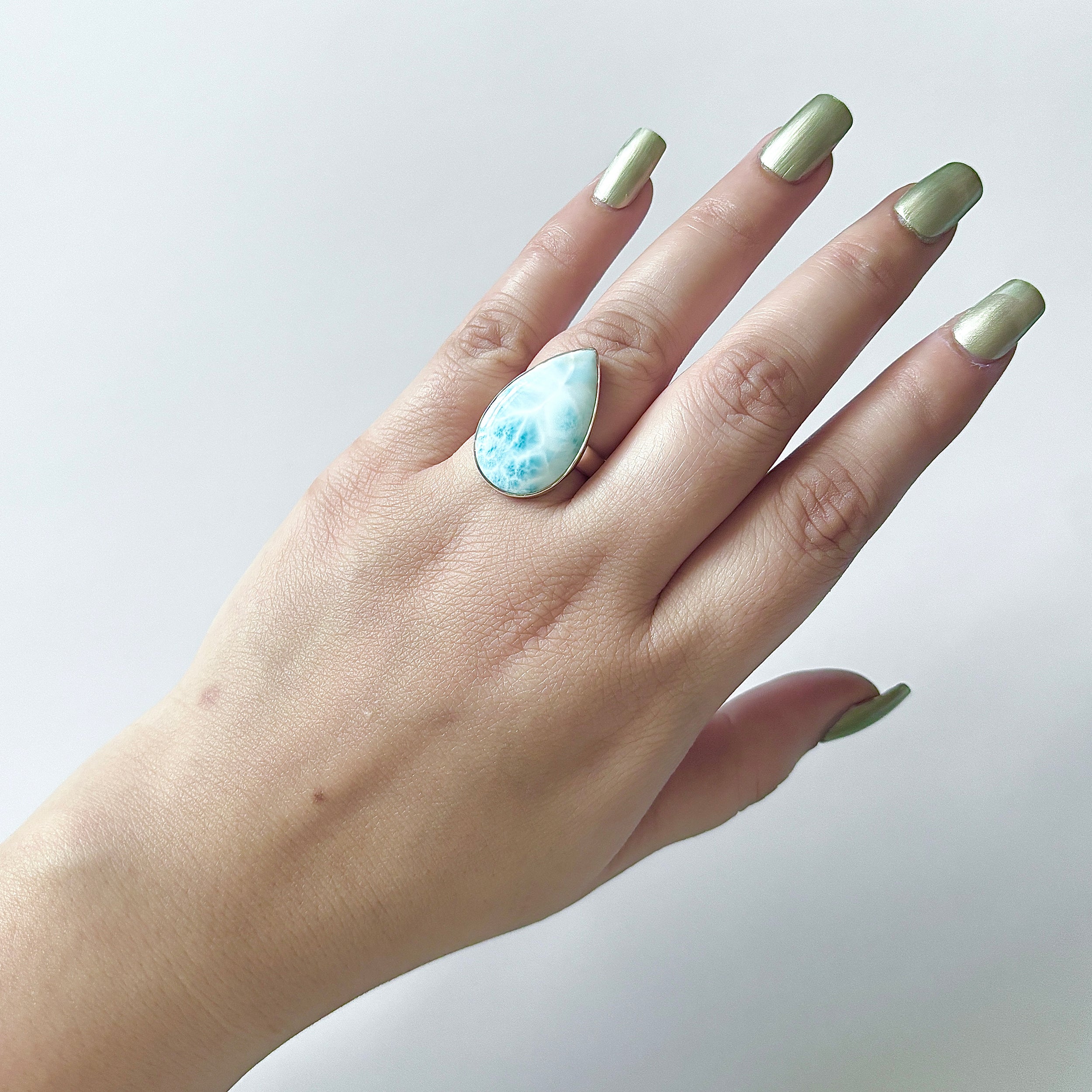 Larimar Ring-(LAR-2-74)