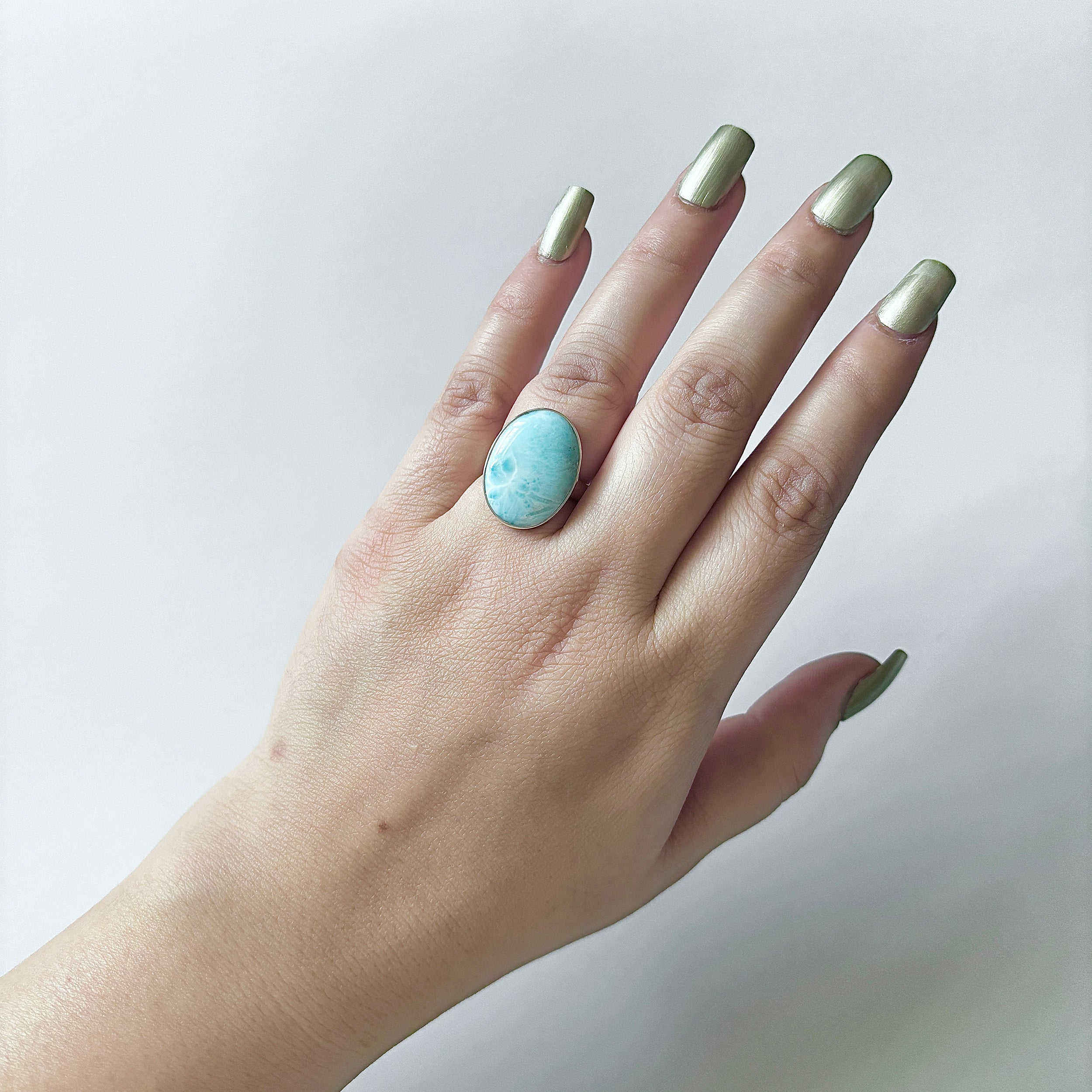 Larimar Ring-(LAR-2-80)