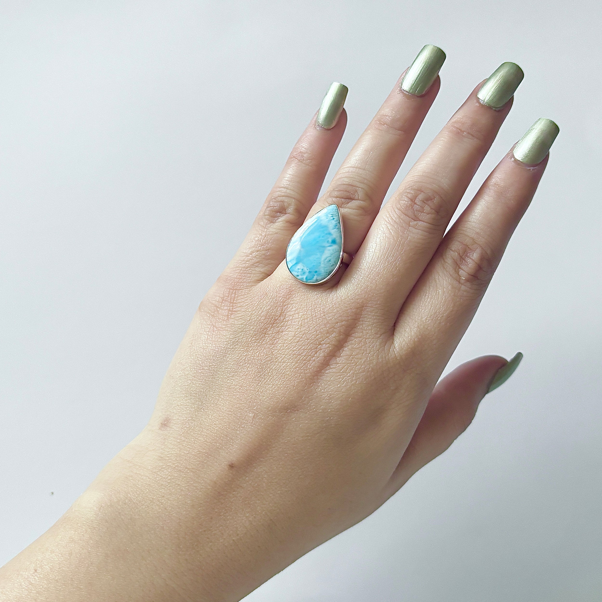 Larimar Ring-(LAR-2-83)