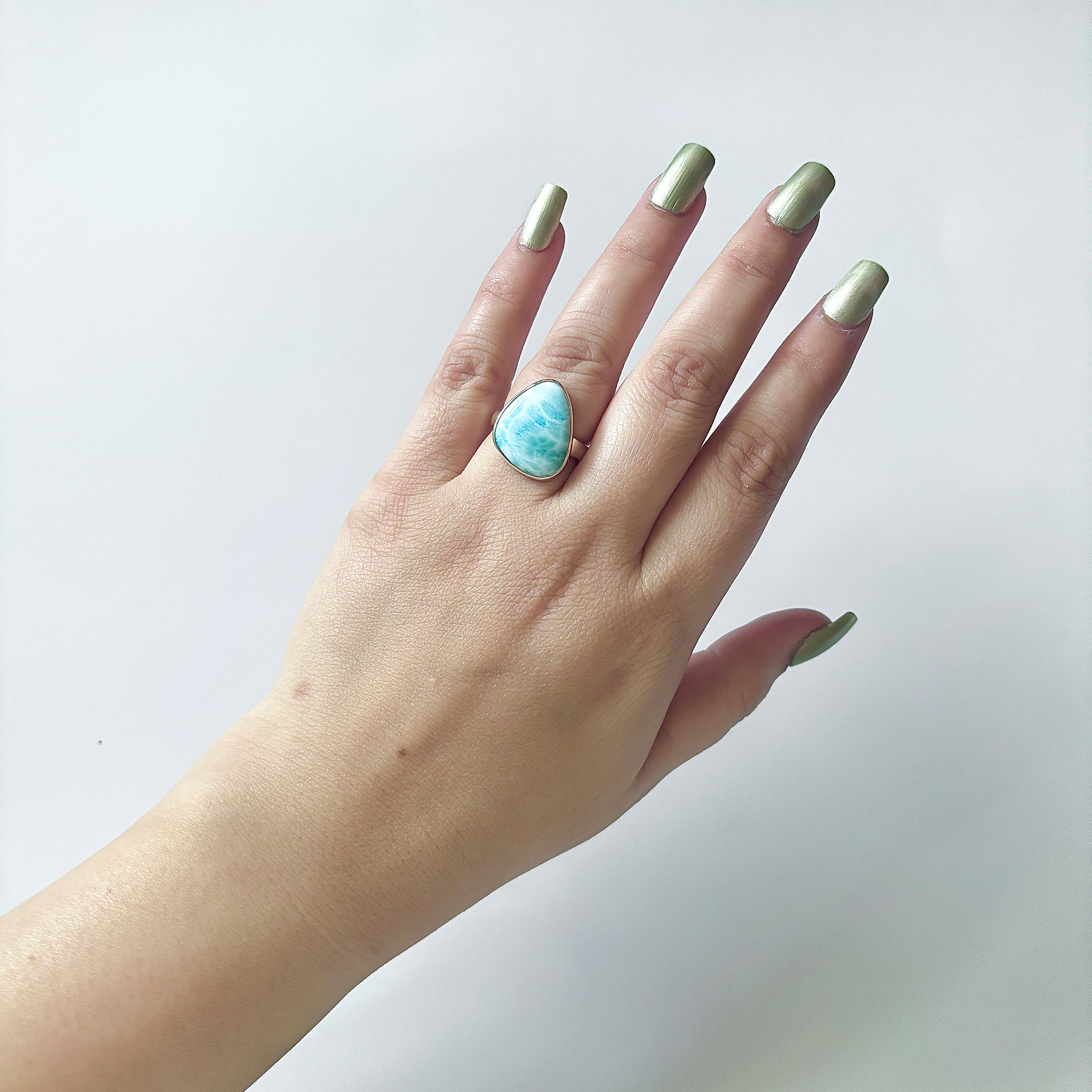 Larimar Ring-(LAR-2-89)