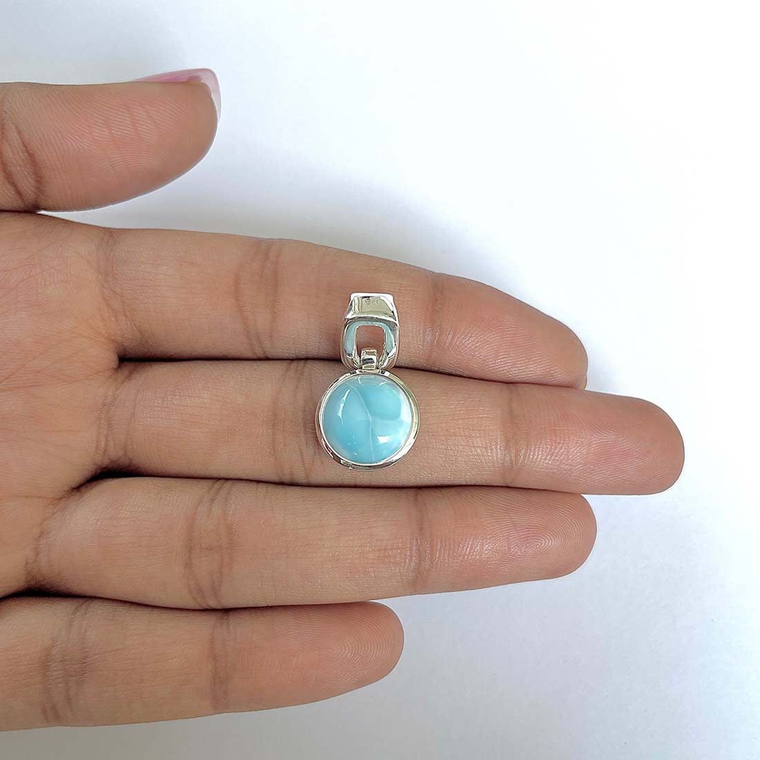 Larimar Pendant-(LAR-RDP-44)