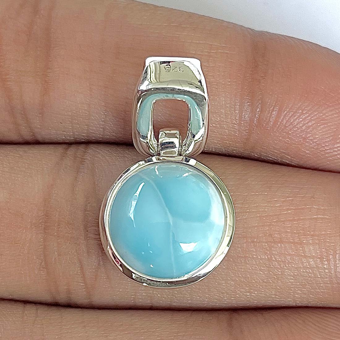 Larimar Pendant-(LAR-RDP-44)