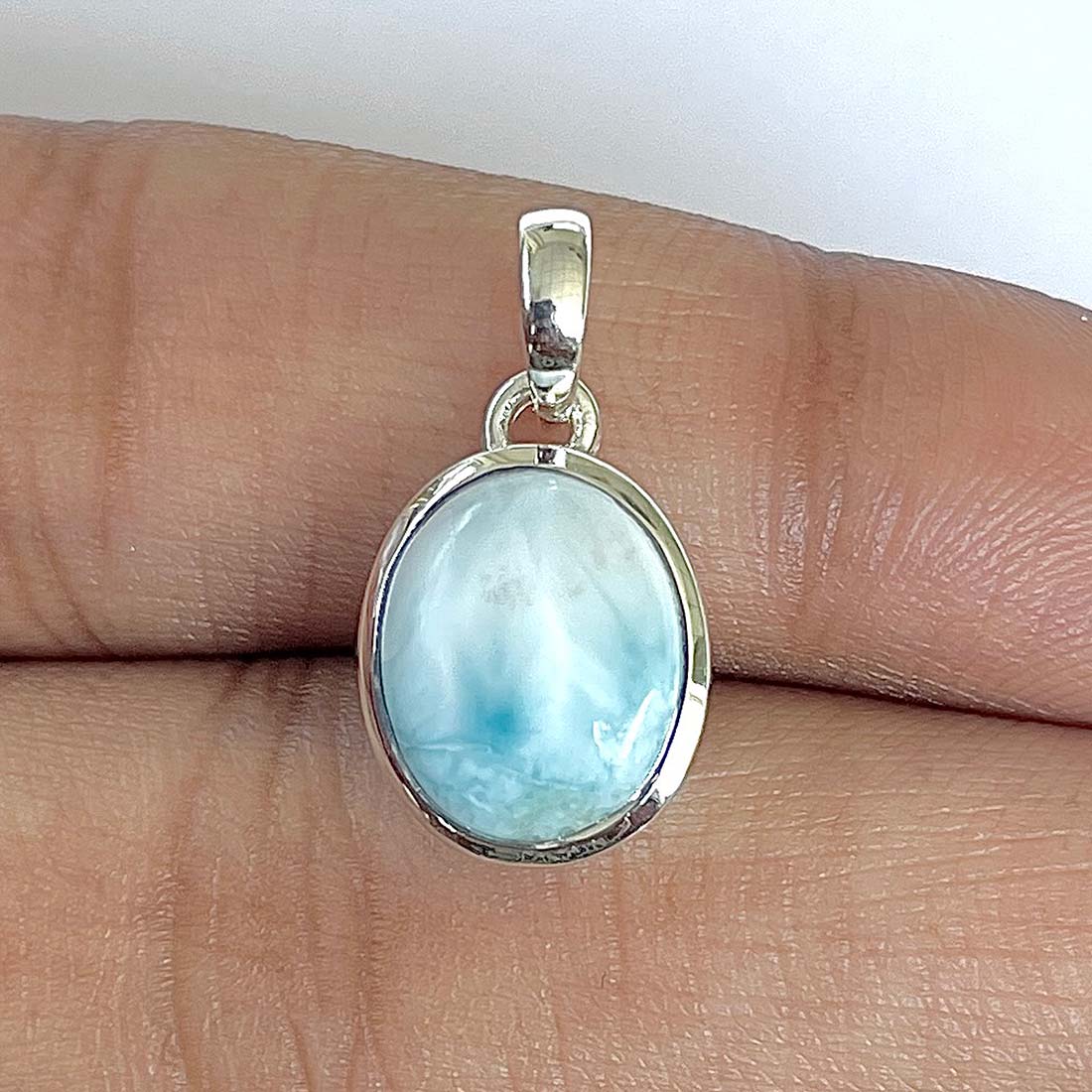 Larimar Pendant-(LAR-RDP-684)