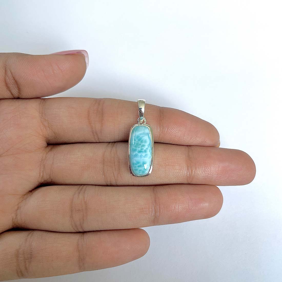 Larimar Pendant-(LAR-RDP-711)