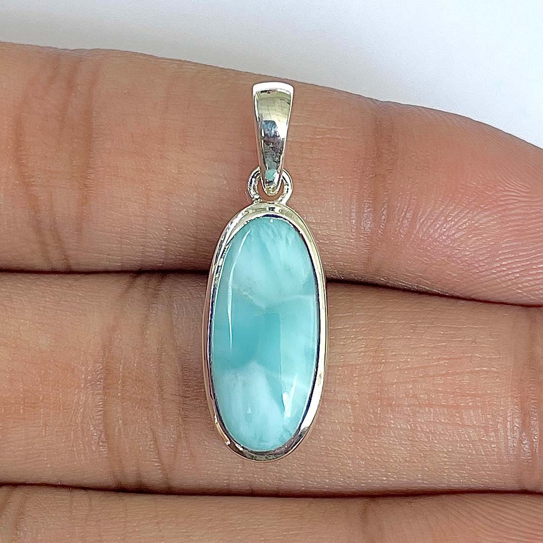 Larimar Pendant-(LAR-RDP-716)