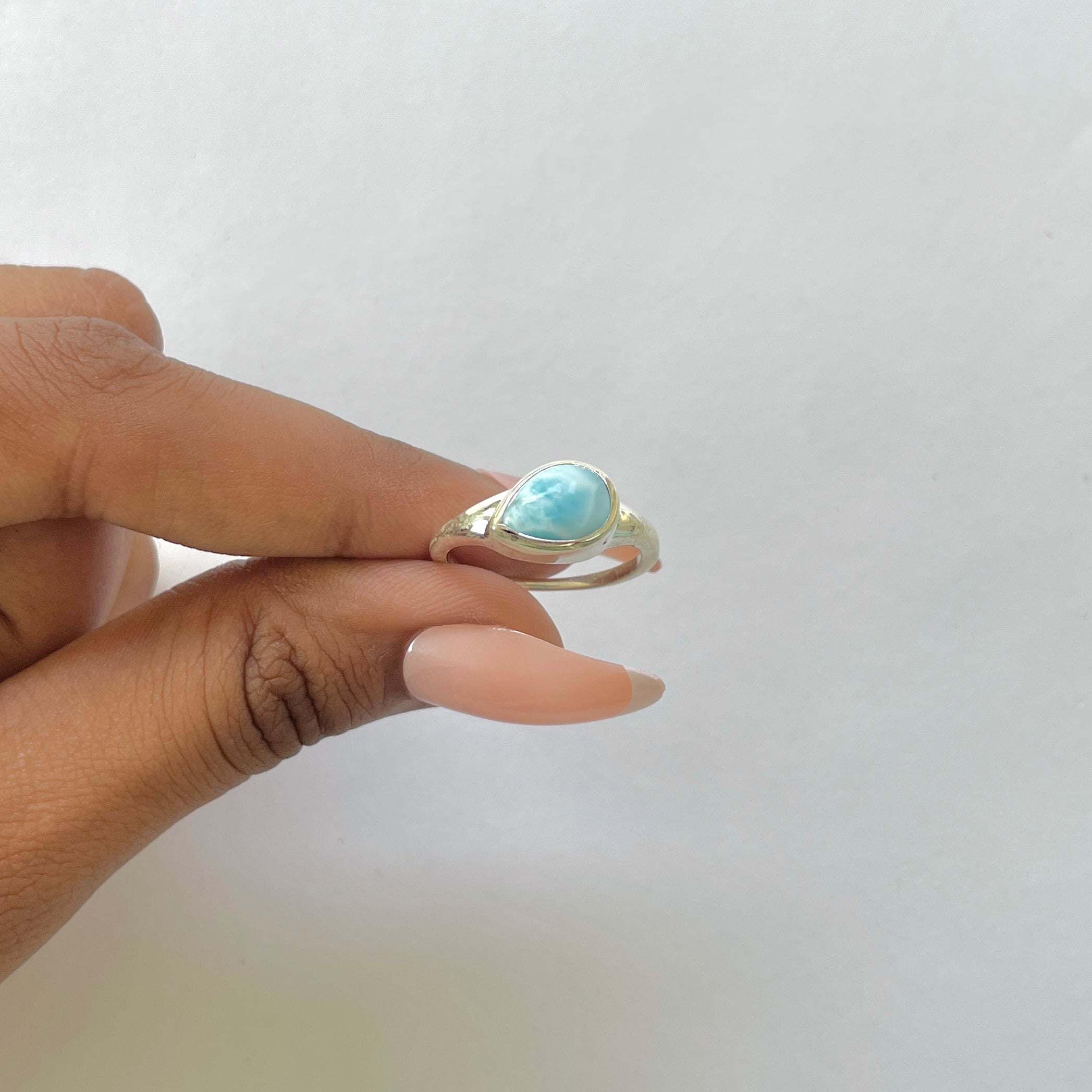 Larimar Ring-(LAR-RDR-123.)