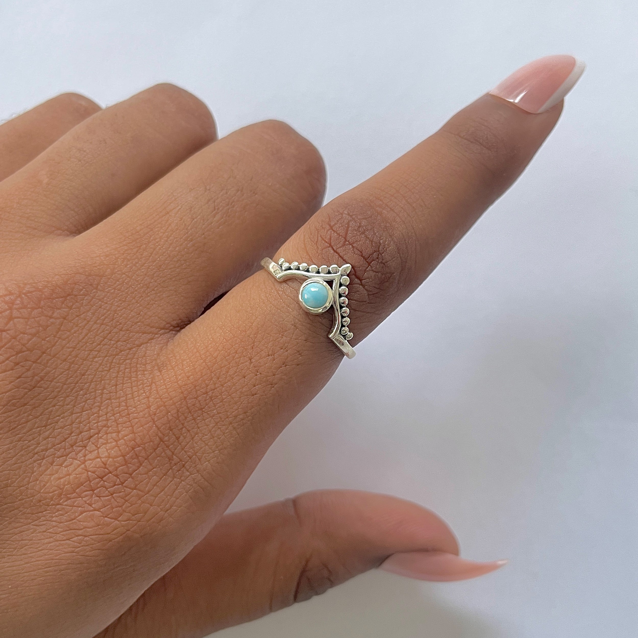 Larimar Ring-(LAR-RDR-1345.)