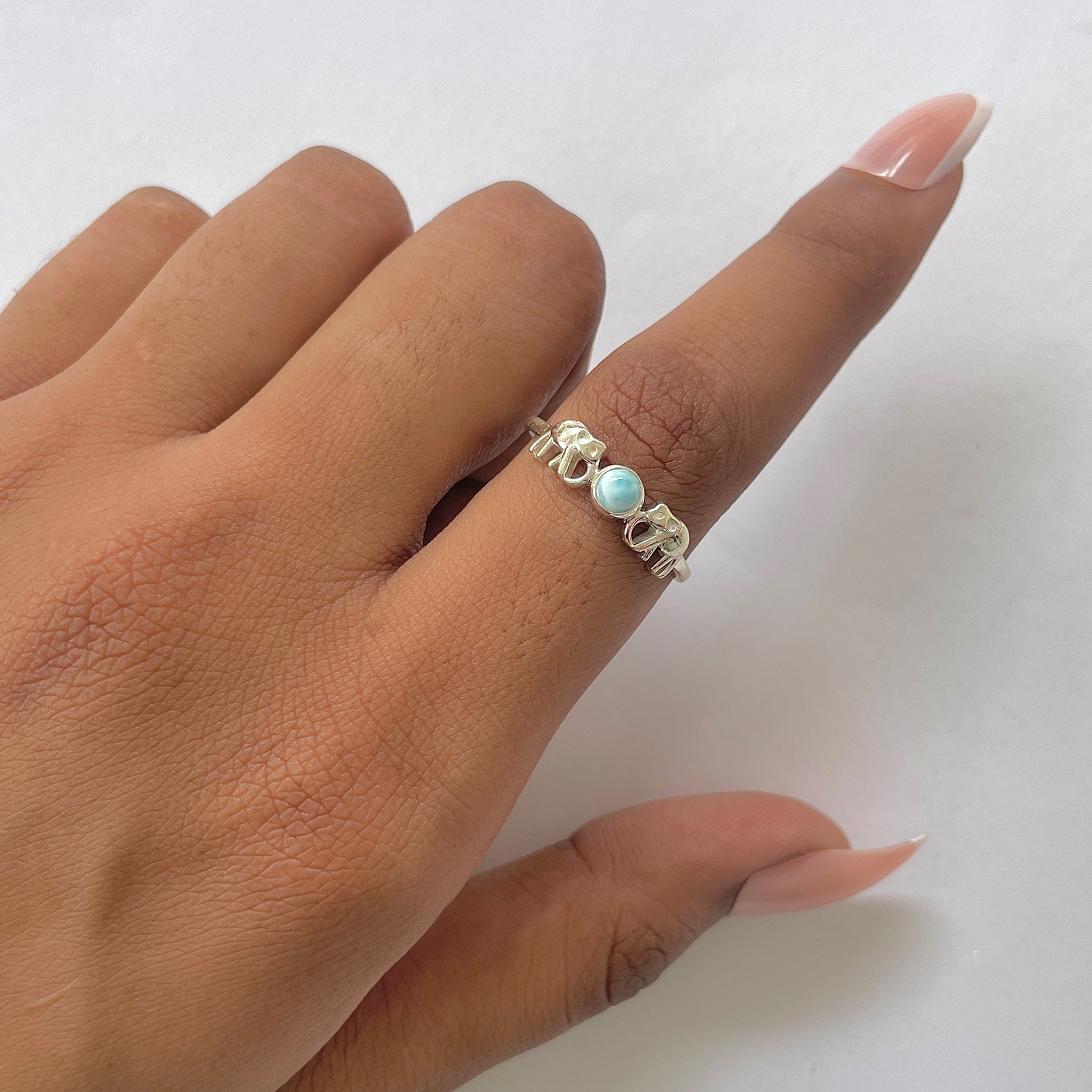 Larimar Ring-(LAR-RDR-1347.)