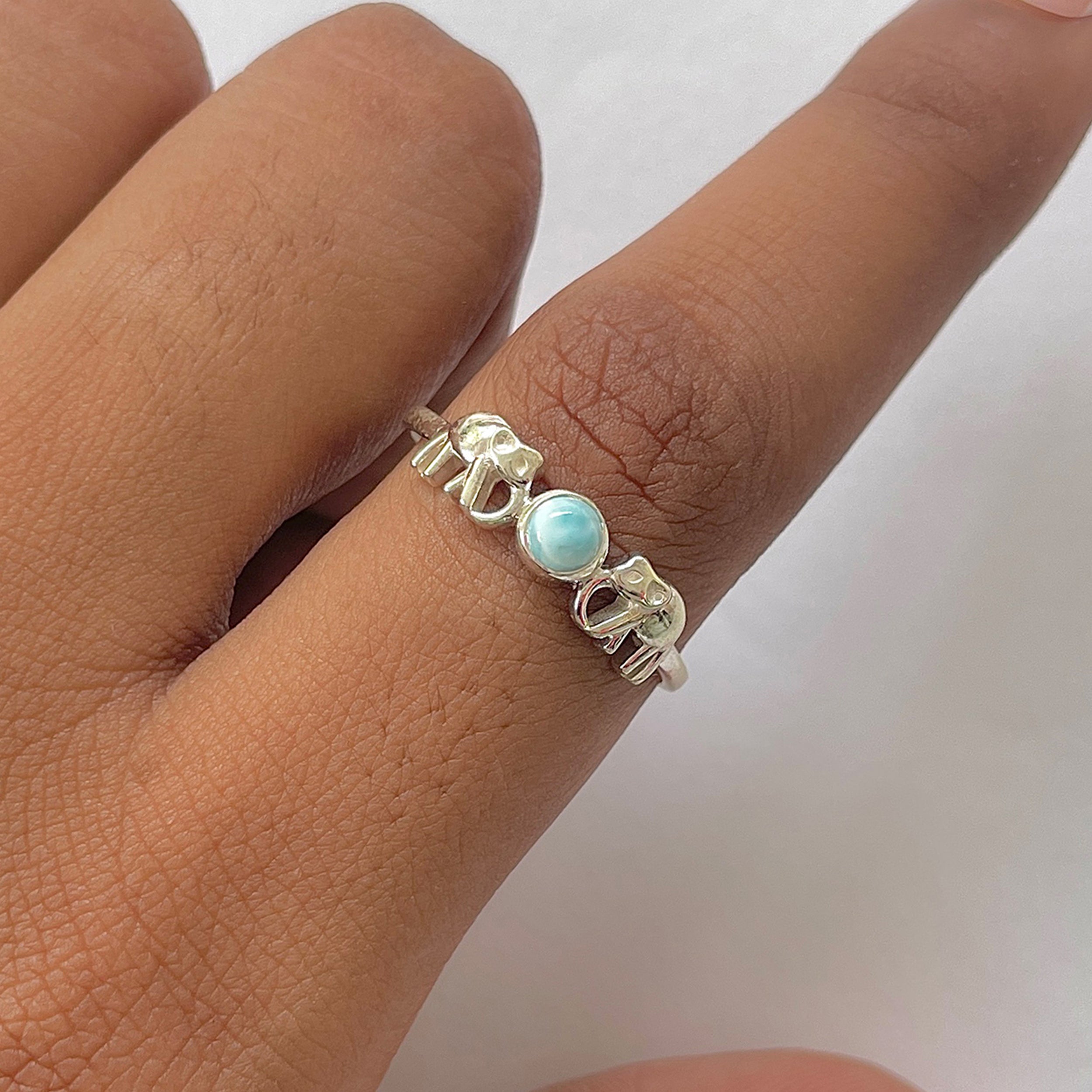 Larimar Ring-(LAR-RDR-1347.)