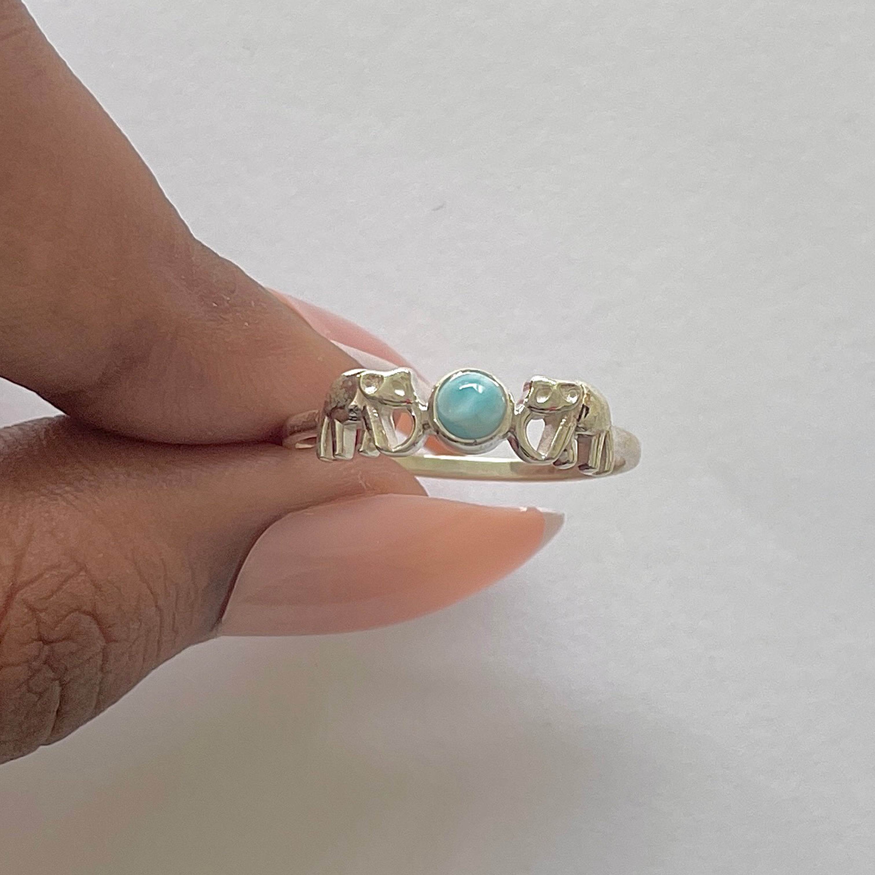 Larimar Ring-(LAR-RDR-1347.)