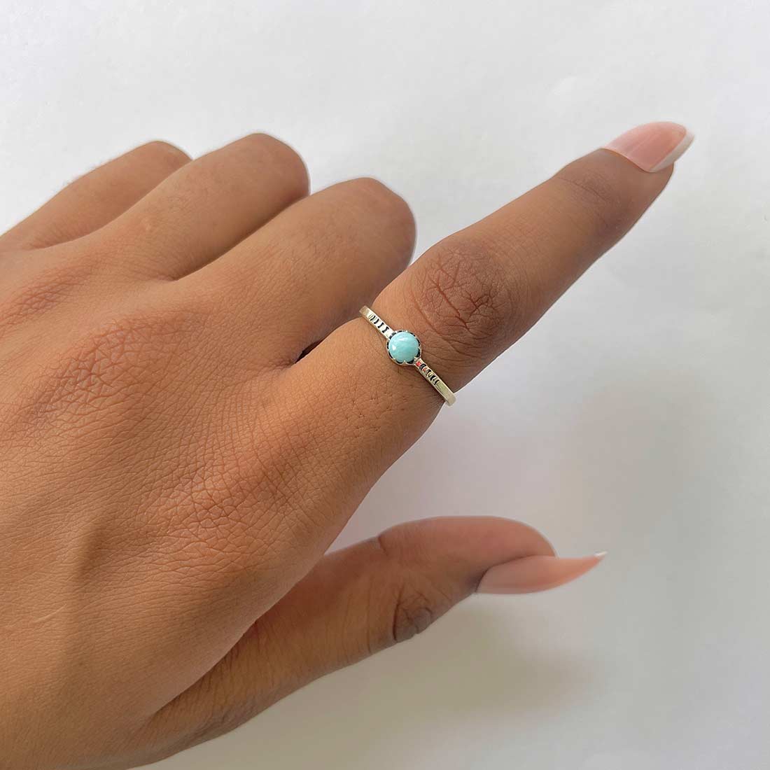 Larimar Ring-(LAR-RDR-1505.)