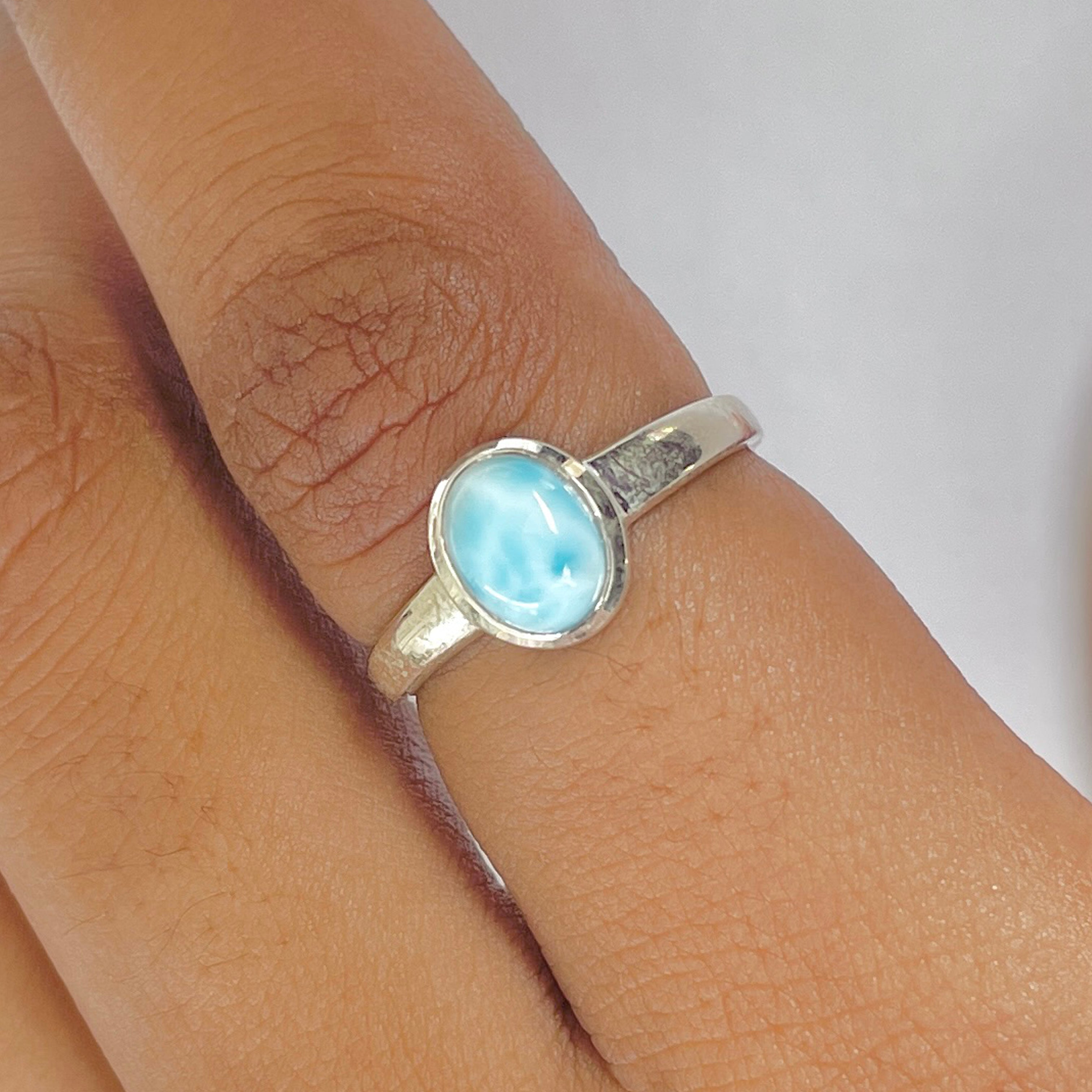 Larimar Ring-(LAR-RDR-159.)