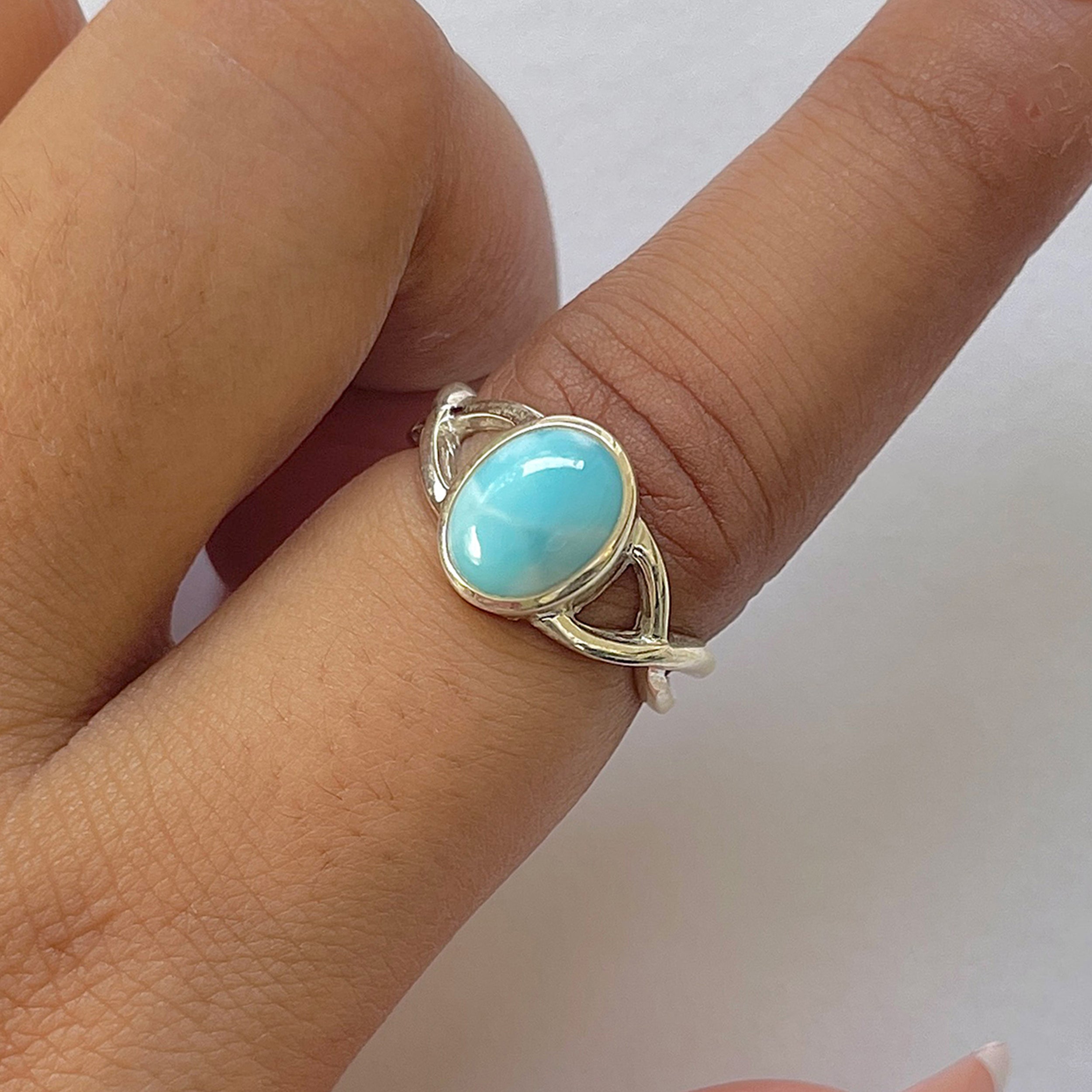 Larimar Ring-(LAR-RDR-1594.)