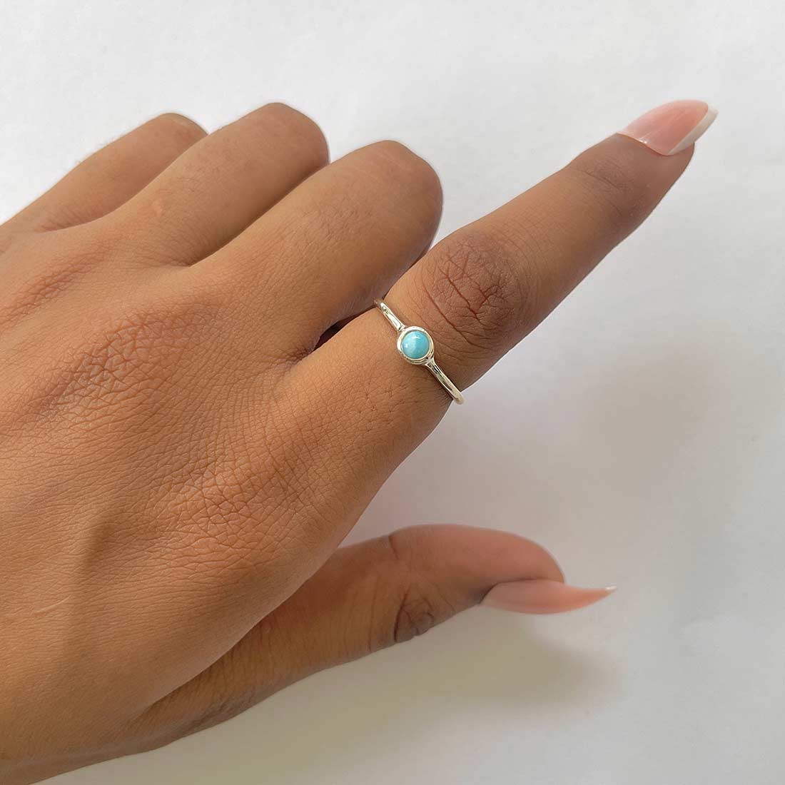 Larimar Ring-(LAR-RDR-1708.)