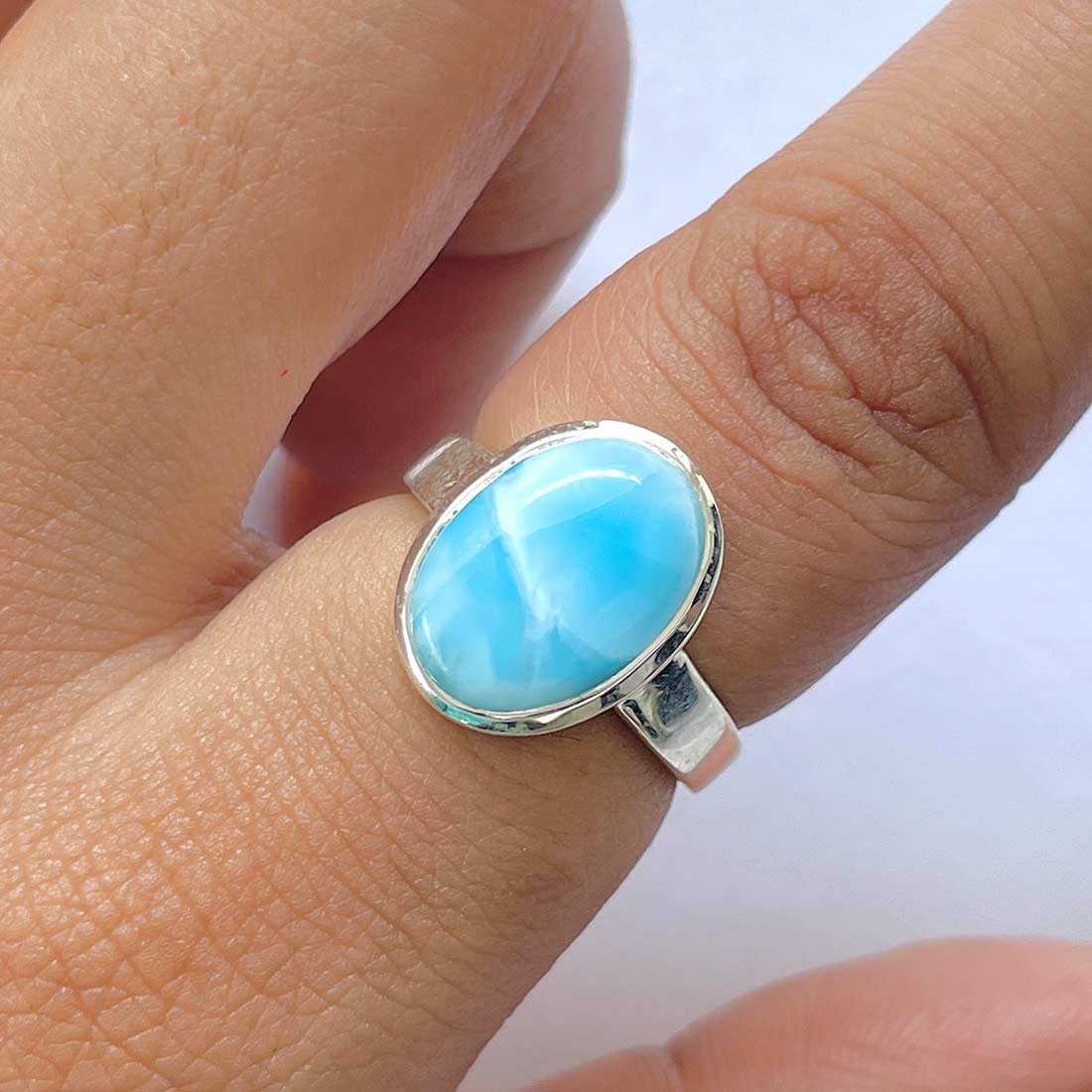 Larimar Ring-(LAR-RDR-1820.)