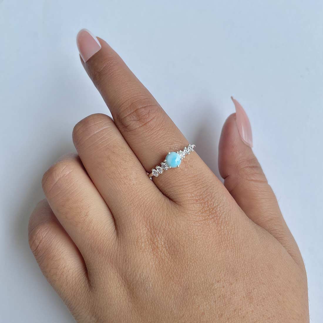 Larimar Ring-(LAR-RDR-2259.)