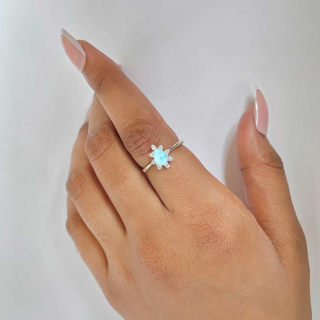 Larimar Ring-(LAR-RDR-2305.)