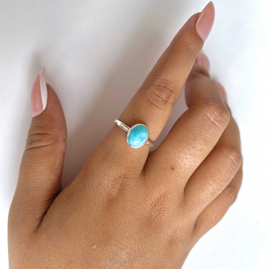 Larimar Ring-(LAR-RDR-2512.)