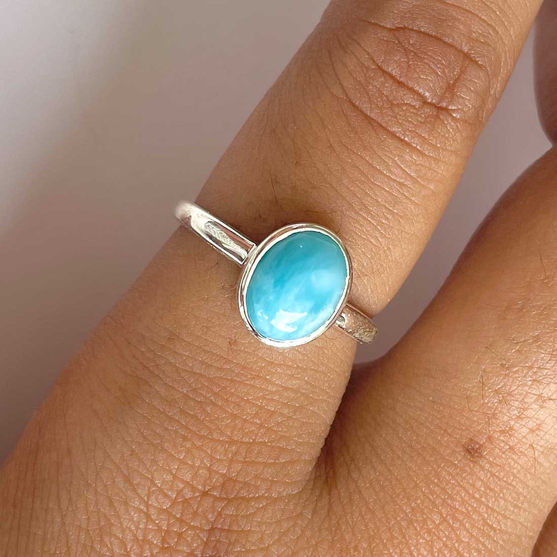 Larimar Ring-(LAR-RDR-2512.)