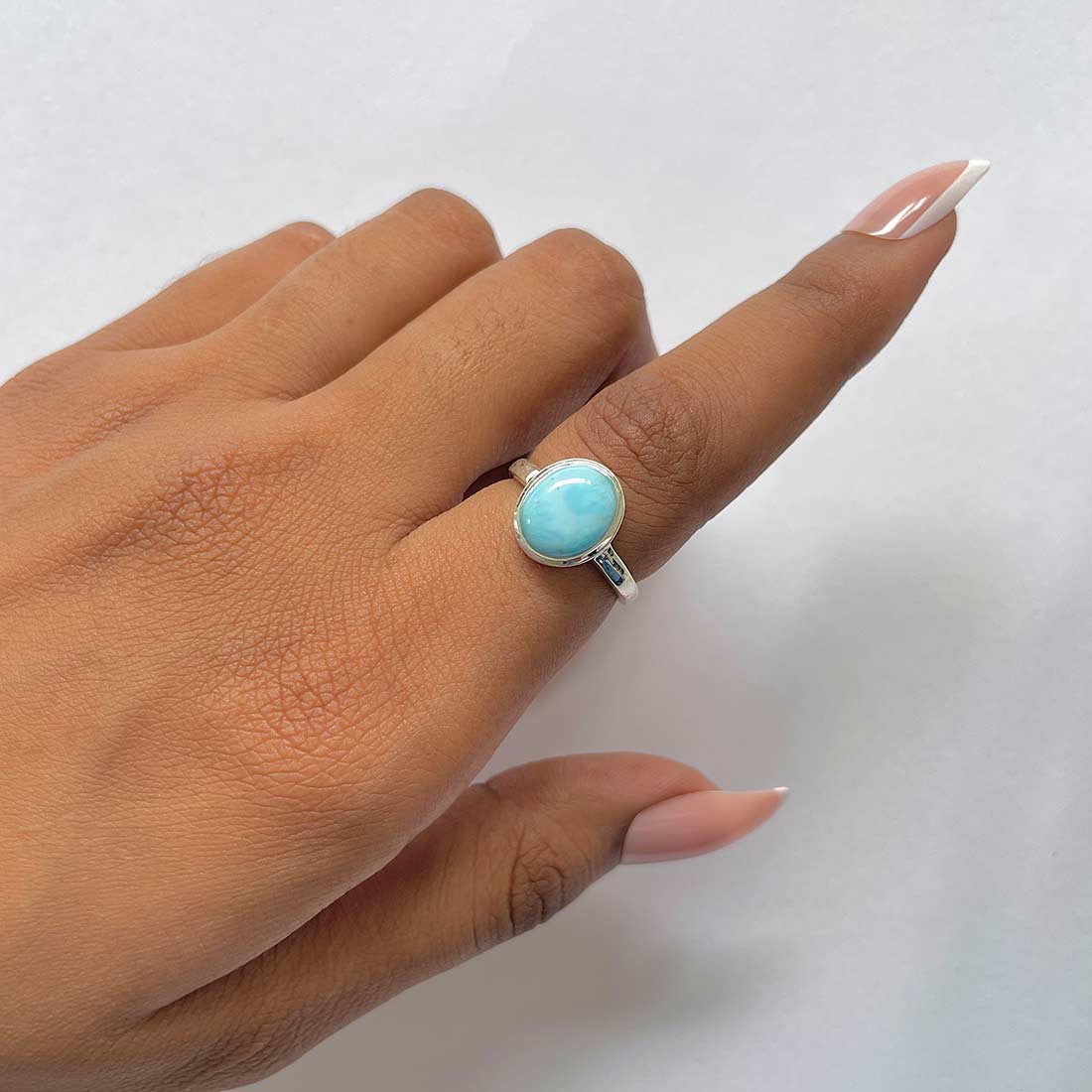 Larimar Ring-(LAR-RDR-2514.)