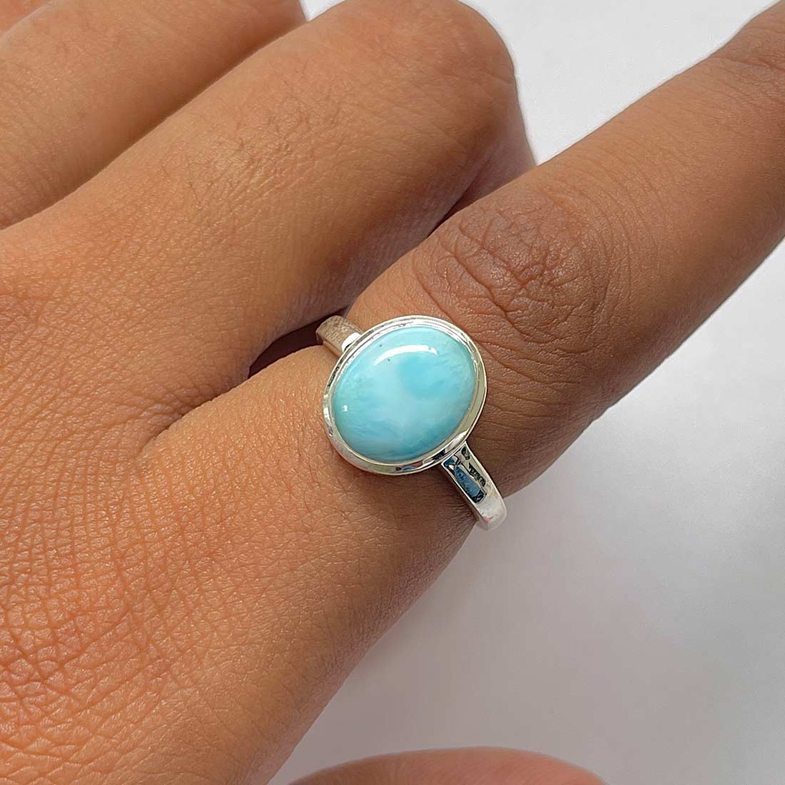 Larimar Ring-(LAR-RDR-2514.)