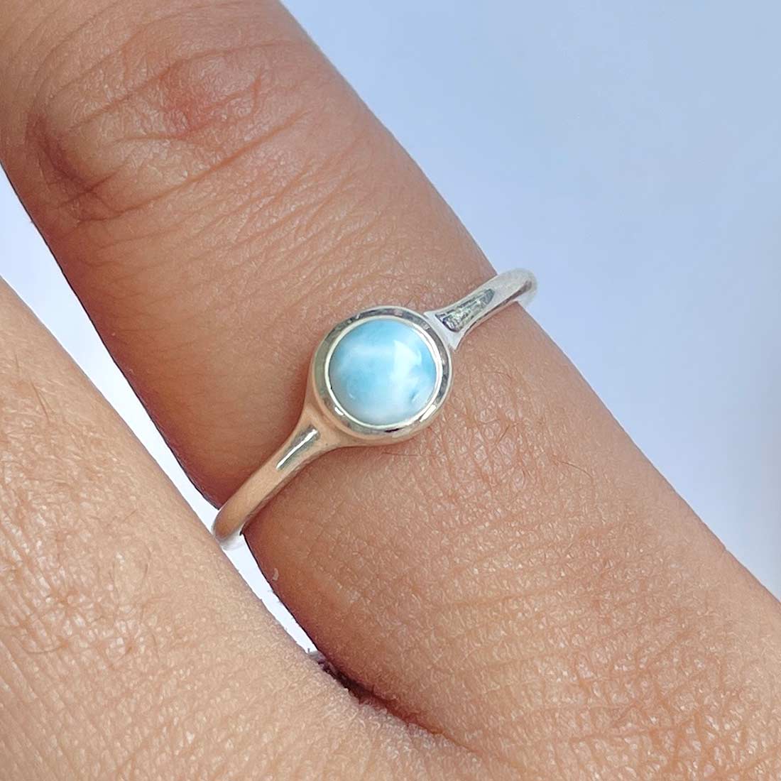 Larimar Ring-(LAR-RDR-2528.)