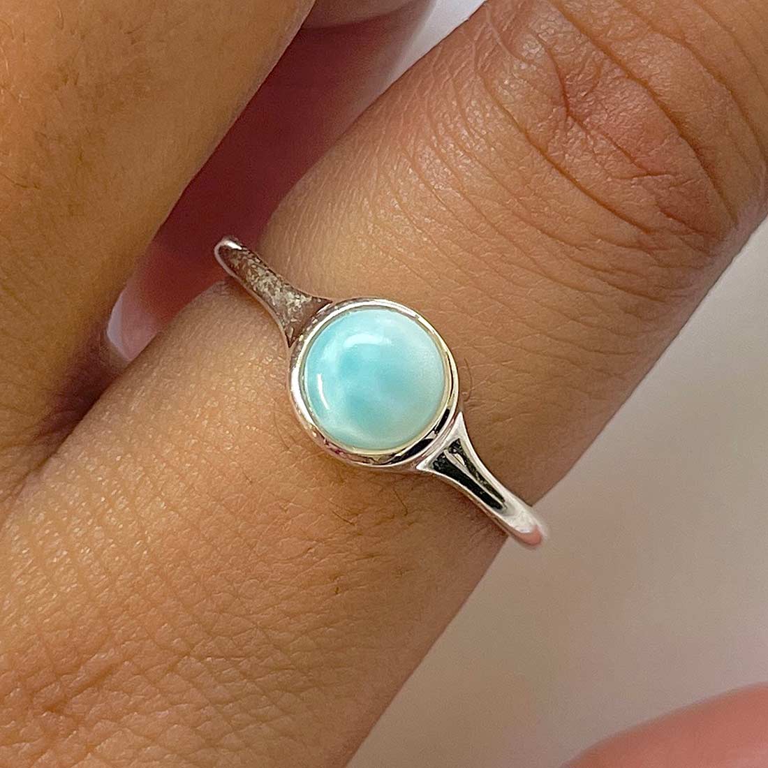 Larimar Ring-(LAR-RDR-2529.)