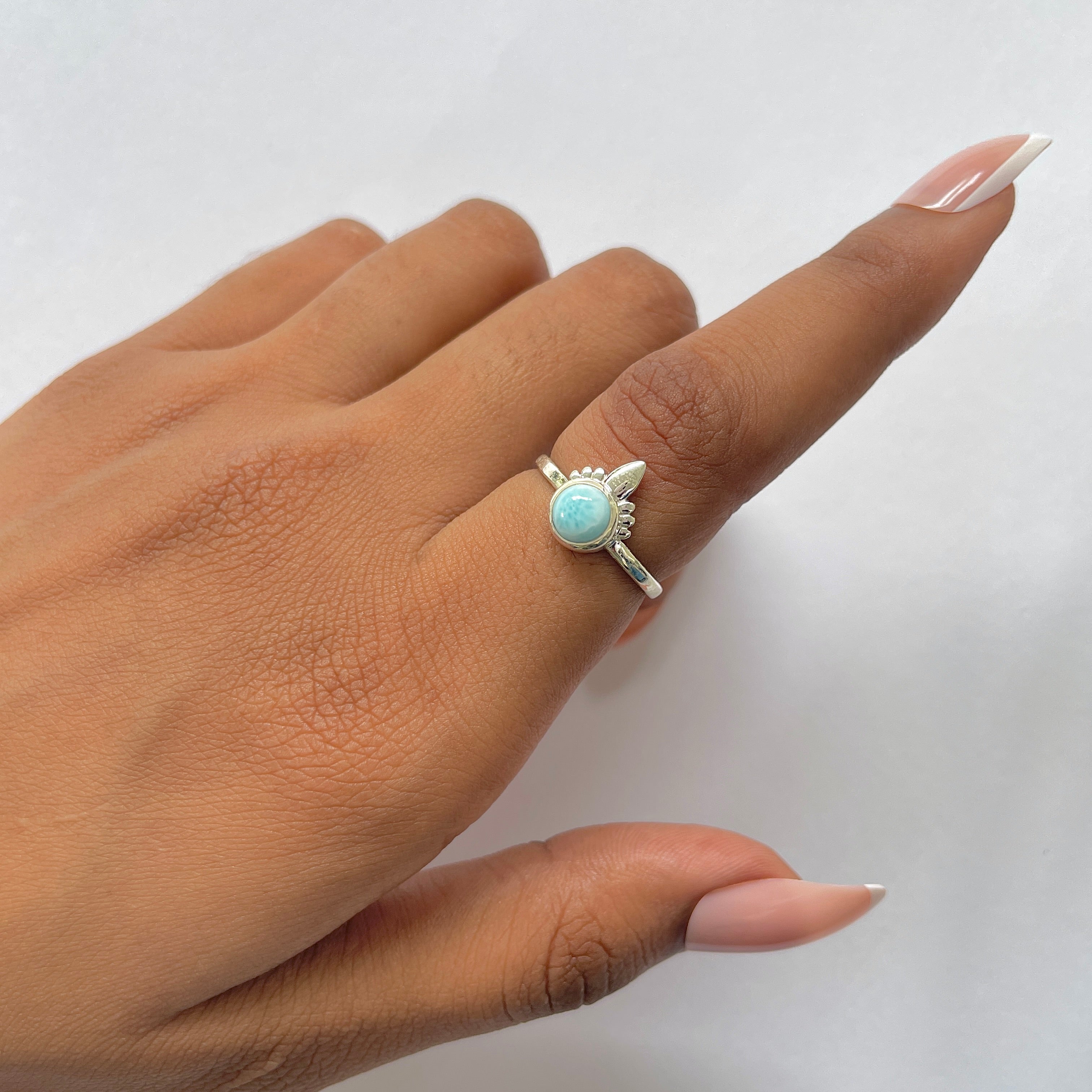 Larimar Ring-(LAR-RDR-721.)